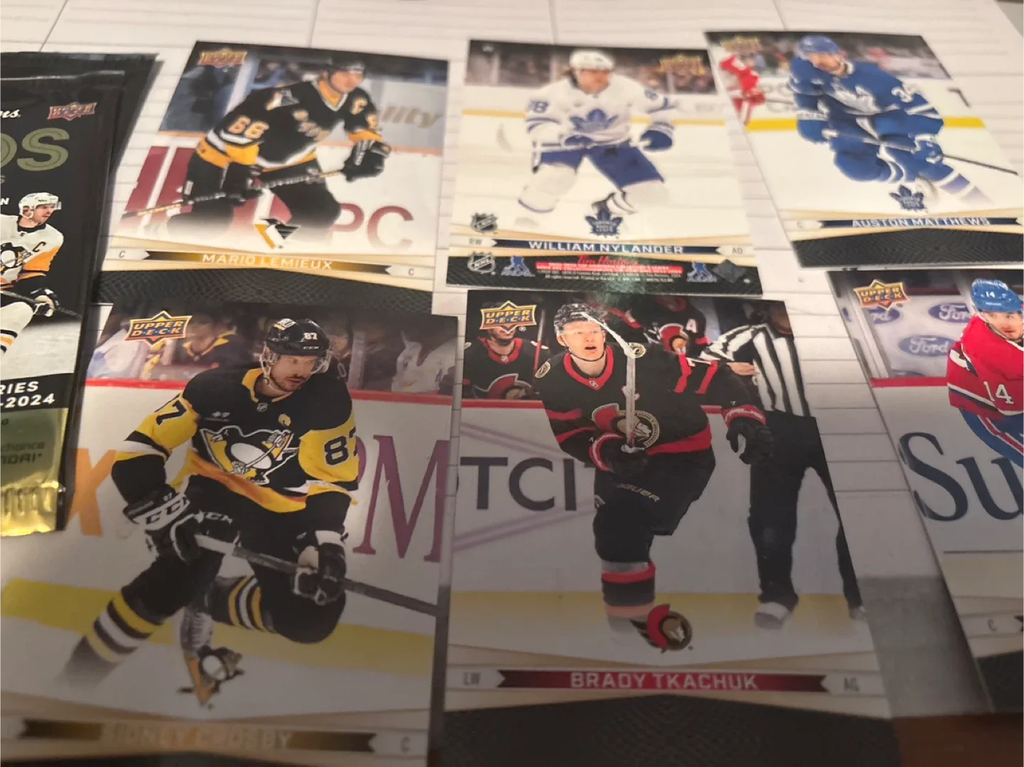 Tim Hortons Upper Deck 2023-2024 Hockey Cards image indicator(2)