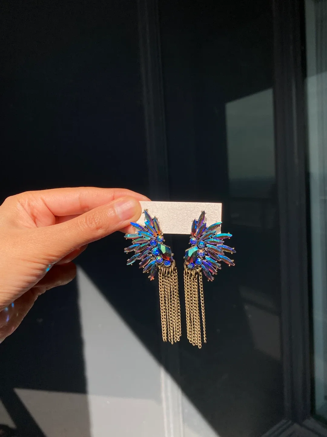 Colour Changing Statement Earrings thumbnail
