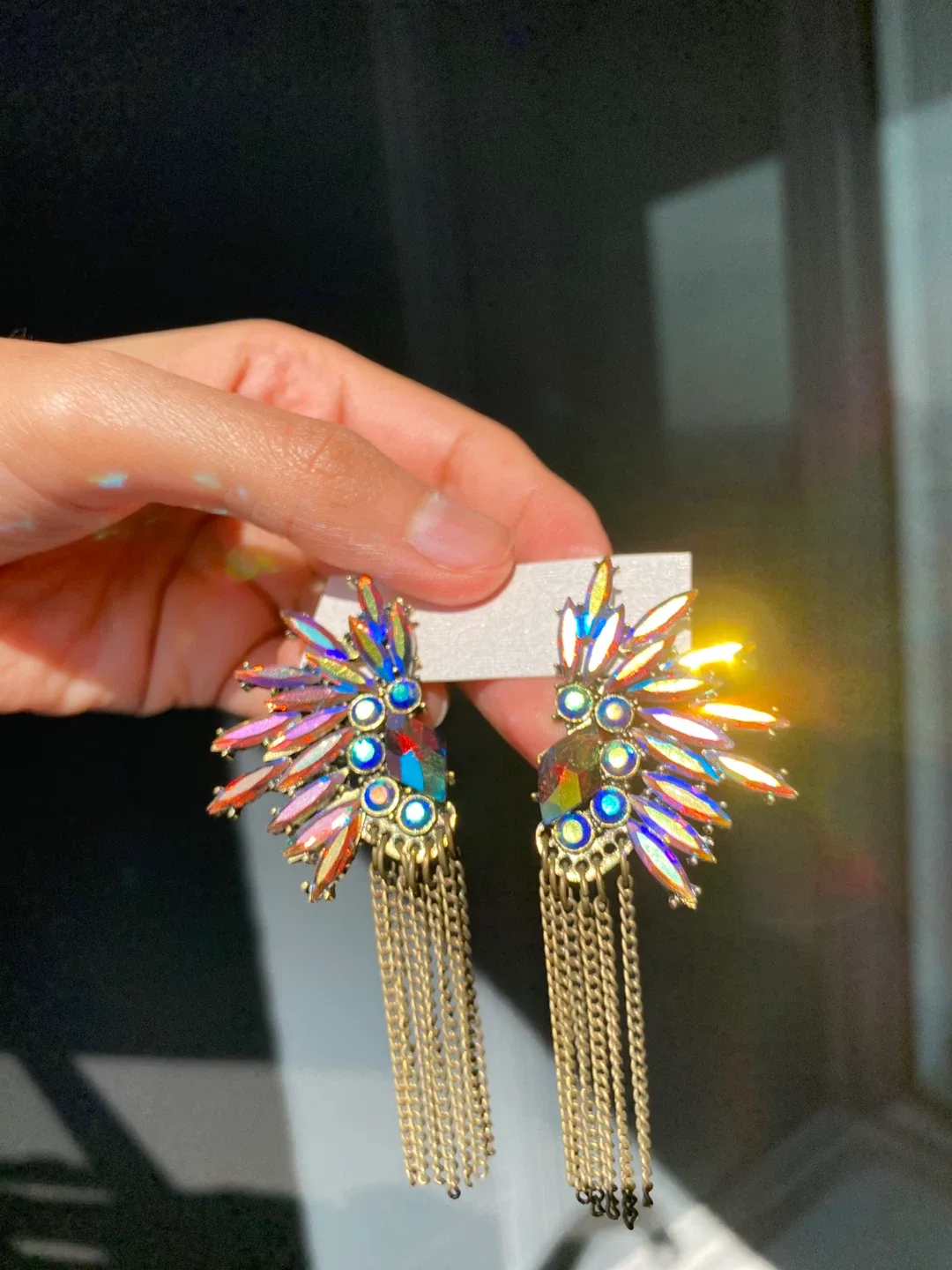 Colour Changing Statement Earrings image indicator(4)