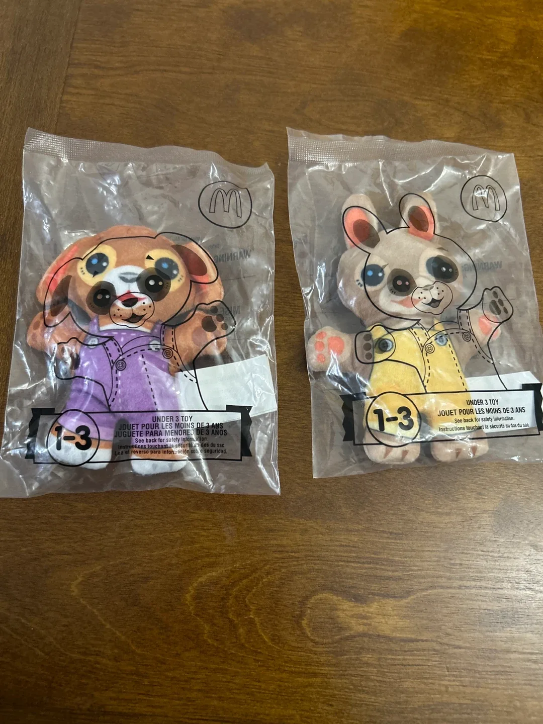 McDonald's Plush Toys - New in Package
