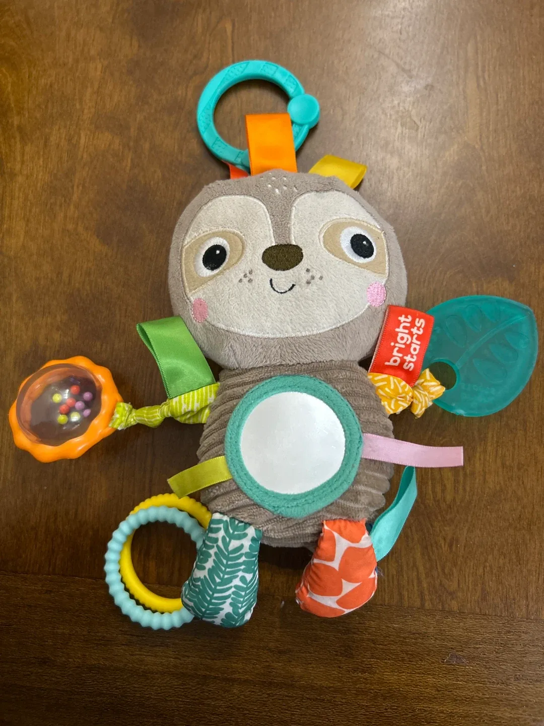Bright Starts Sloth Plush Toy