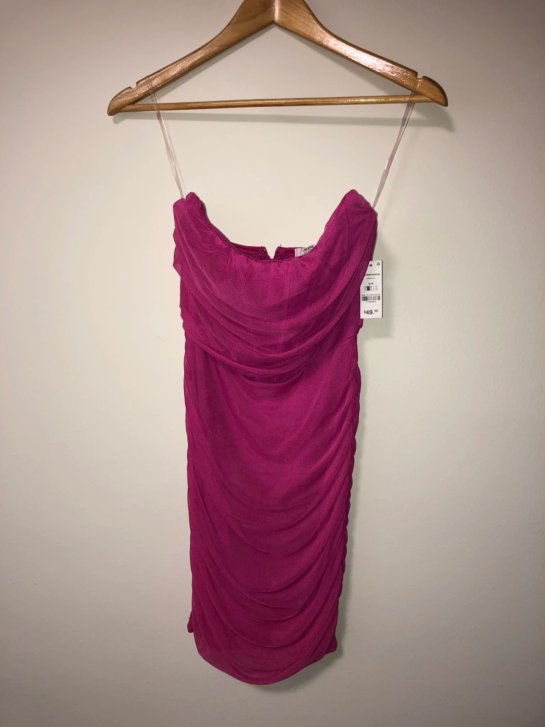 Ardene’s  Pink Ruched Mini Dress