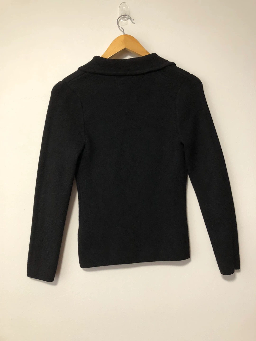 H&M  Black Knit Jacket Size Small - photo 2