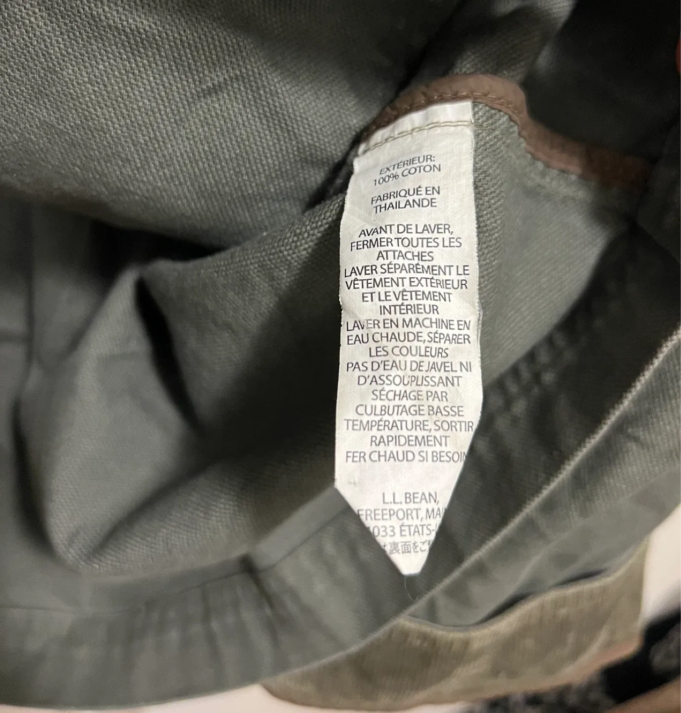 L.L. Bean Men's Original Chore Field Coat - XL image indicator(5)