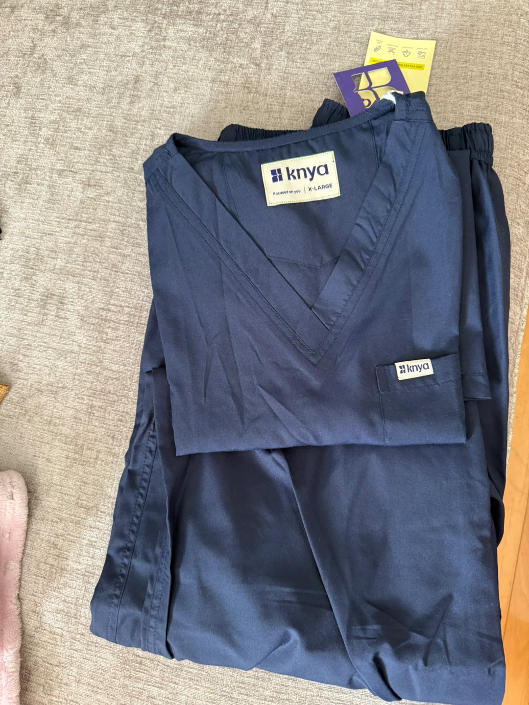 Knya Ecoflex Lite Women's Scrubs - XL - Navy - photo 4