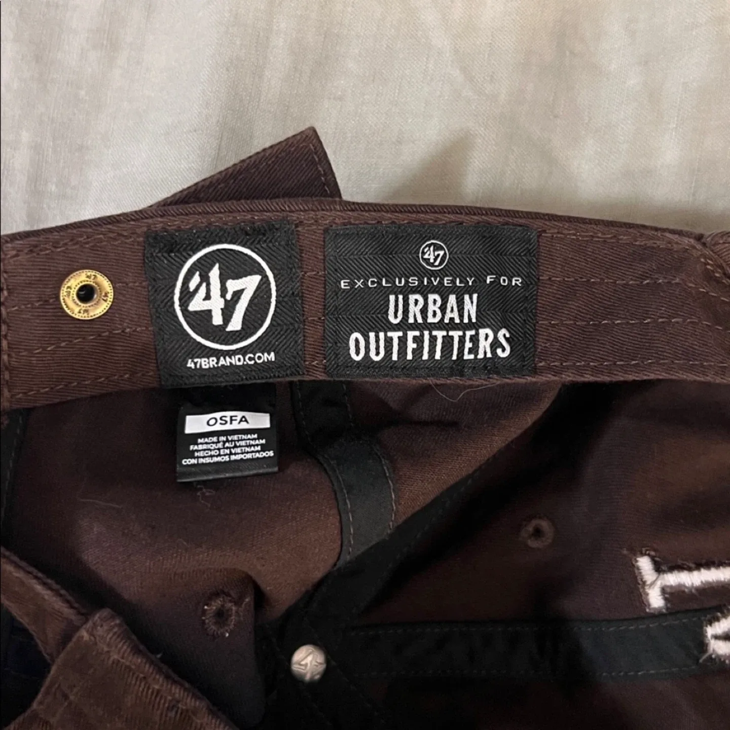 NWOT '47 x Urban Outfitters LA Dodgers Hat image indicator(6)