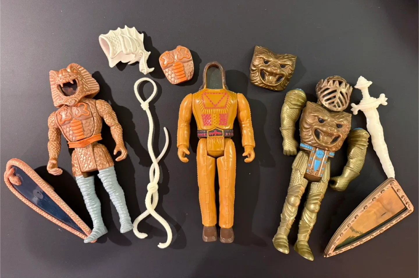 Vintage Tonka Super Naturals Action Figures Lot thumbnail