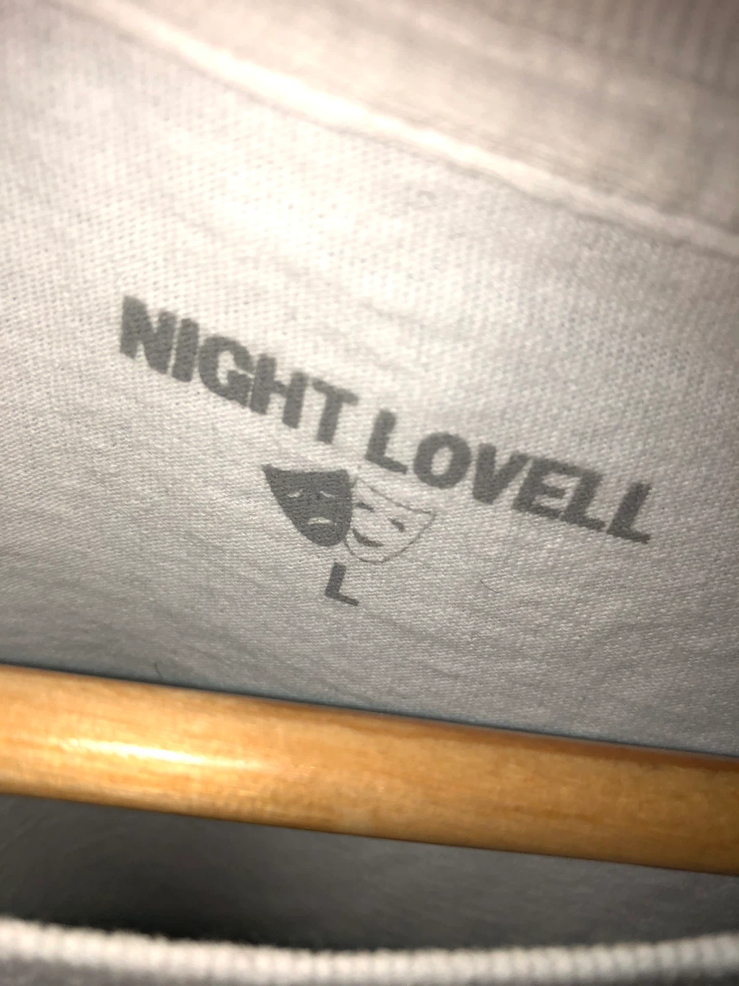 Night Lovell Graphic Tee - White, Large - photo 3