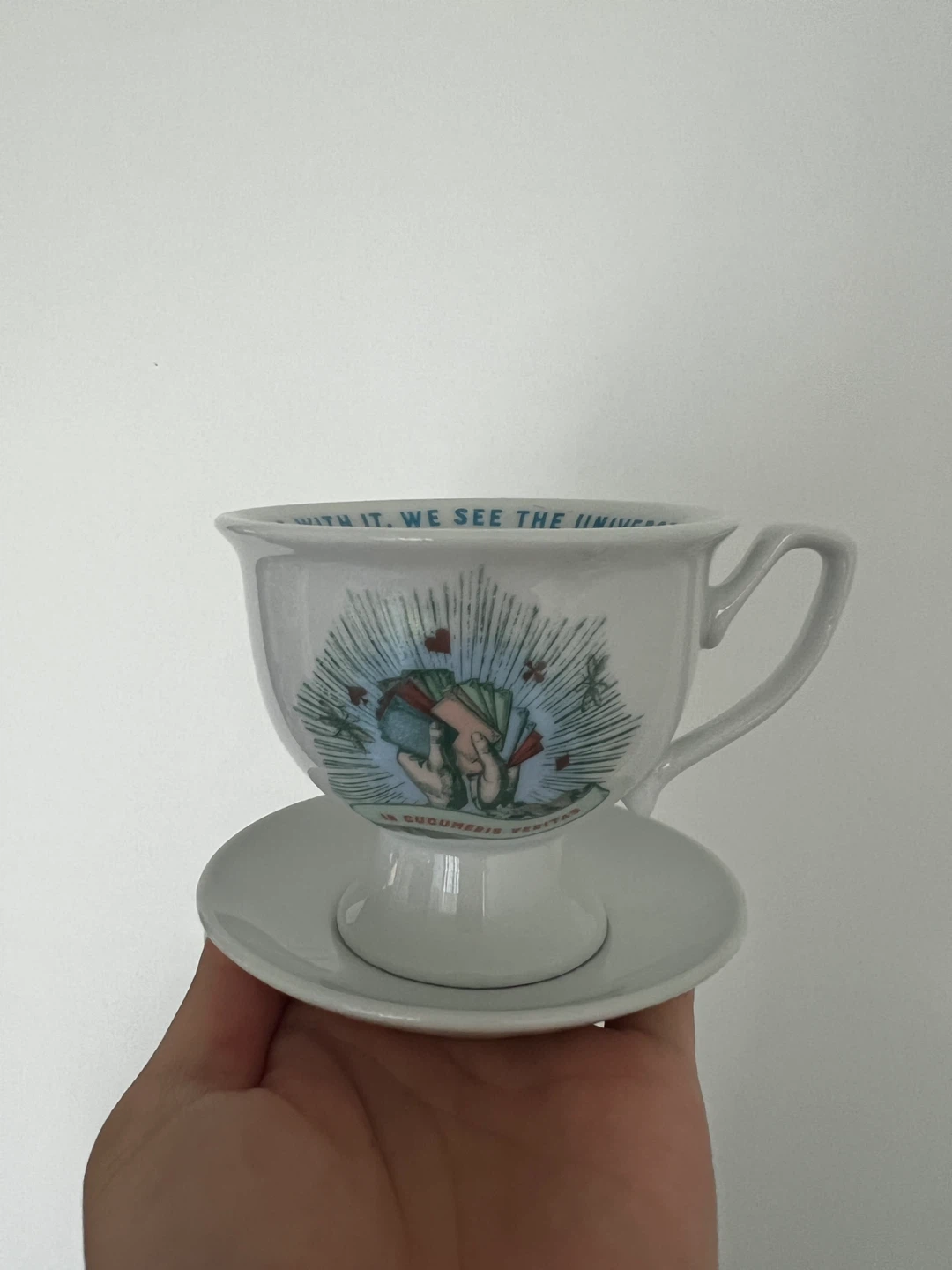 Hendricks Gin Tea Cup & Saucer