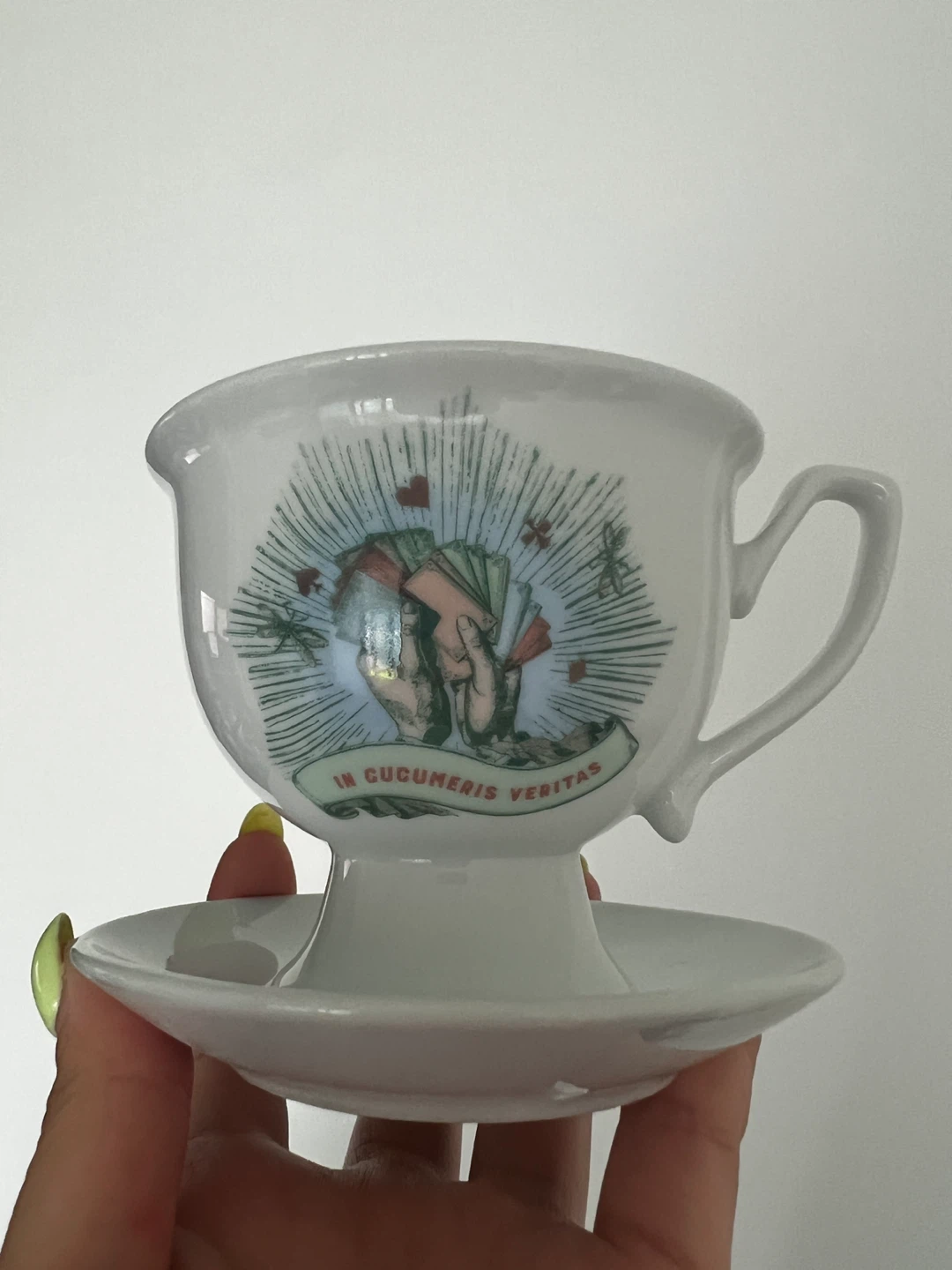 Hendricks Gin Tea Cup & Saucer - photo 2