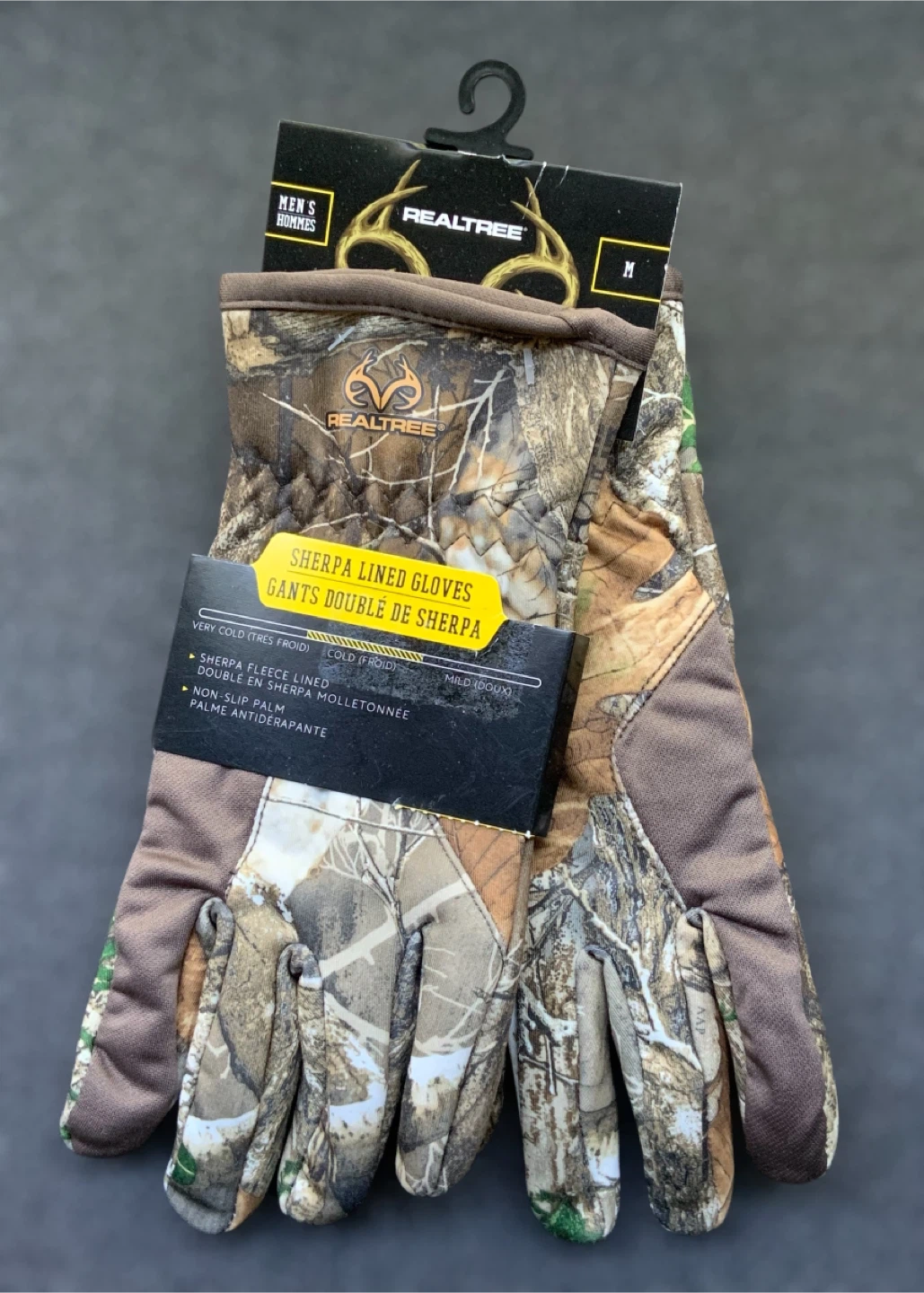 Realtree Sherpa Lined Gloves