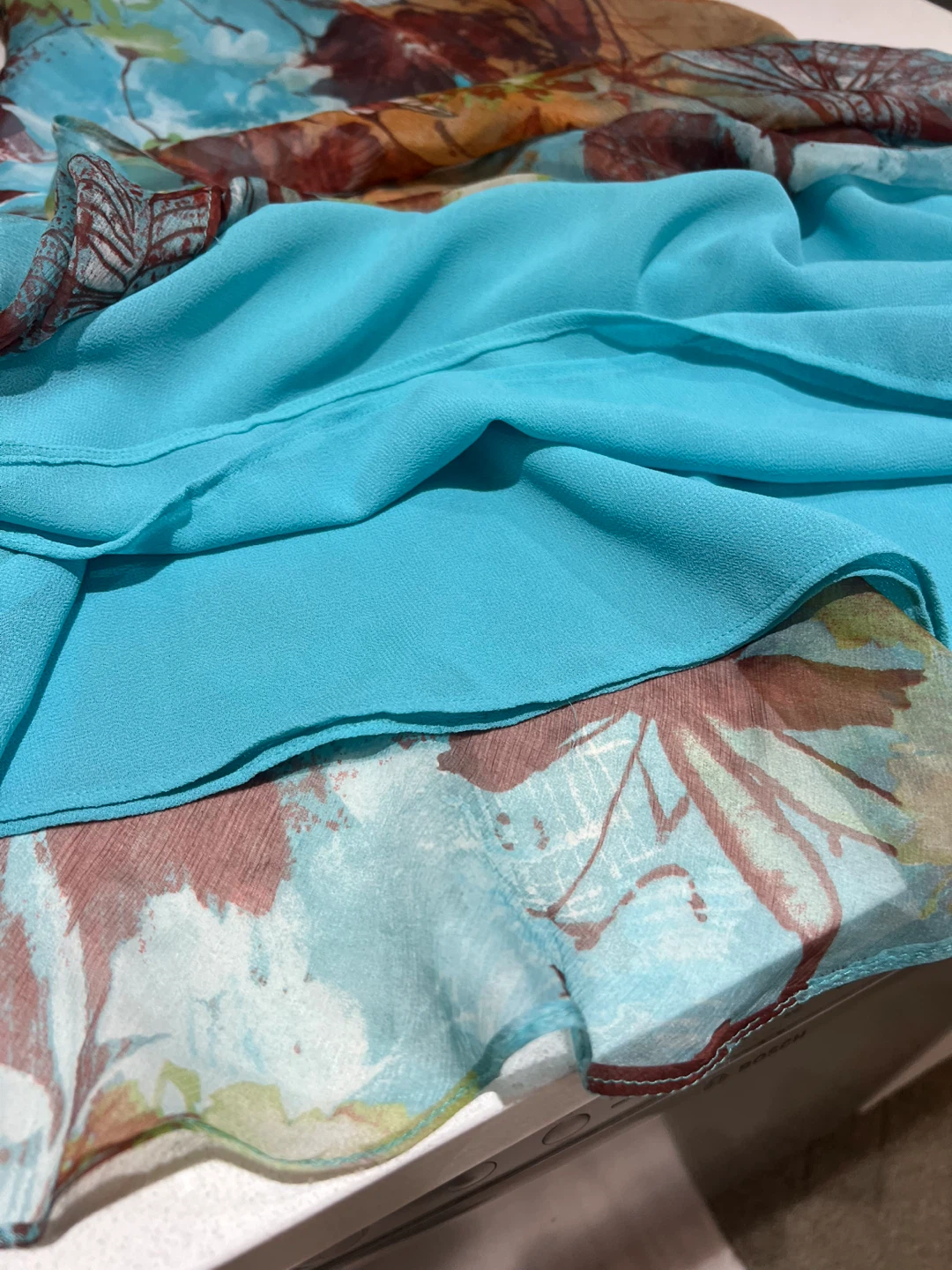 Floral Silk Dress - photo 5