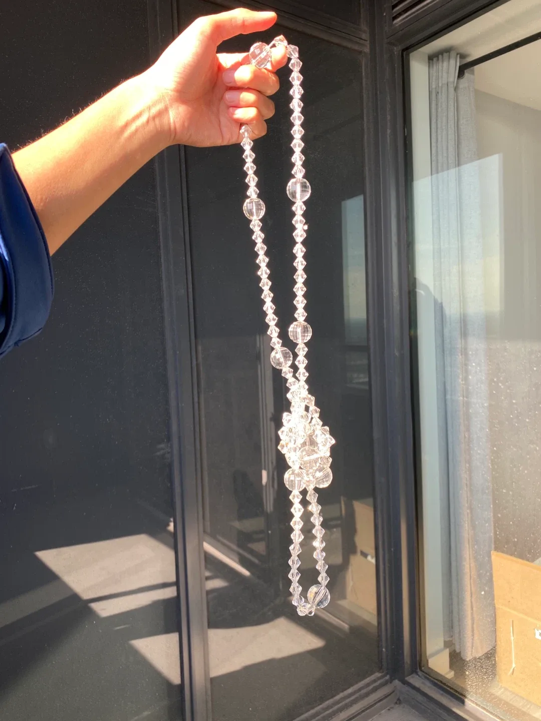 Wear Multiple Ways - Long Crystal Beaded Necklace image indicator(3)