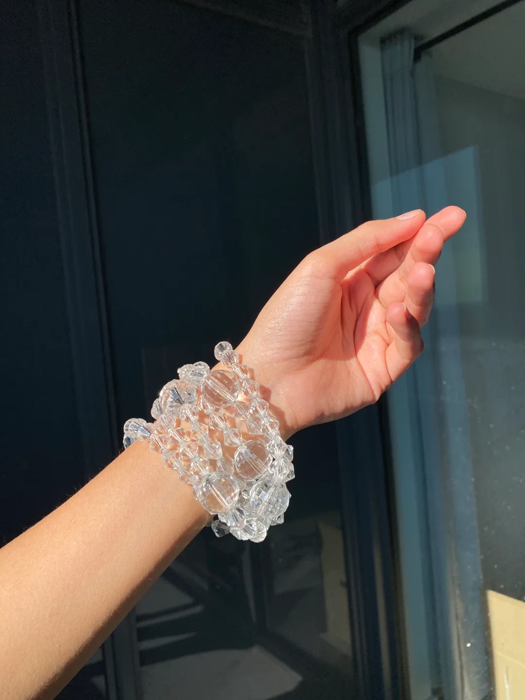 Wear Multiple Ways - Long Crystal Beaded Necklace image indicator(5)