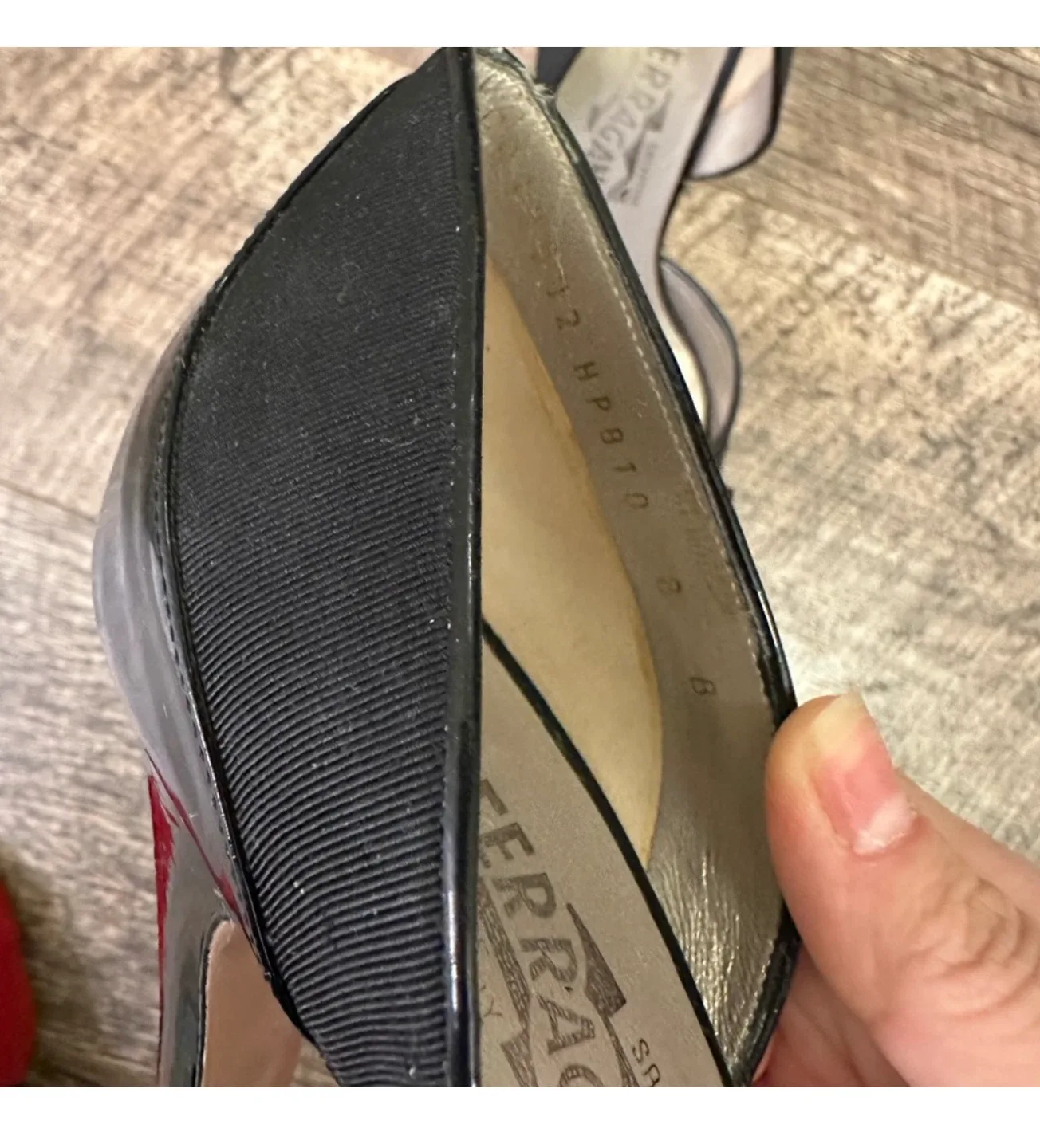 Salvatore Ferragamo Black Heels - Size 8 image indicator(3)