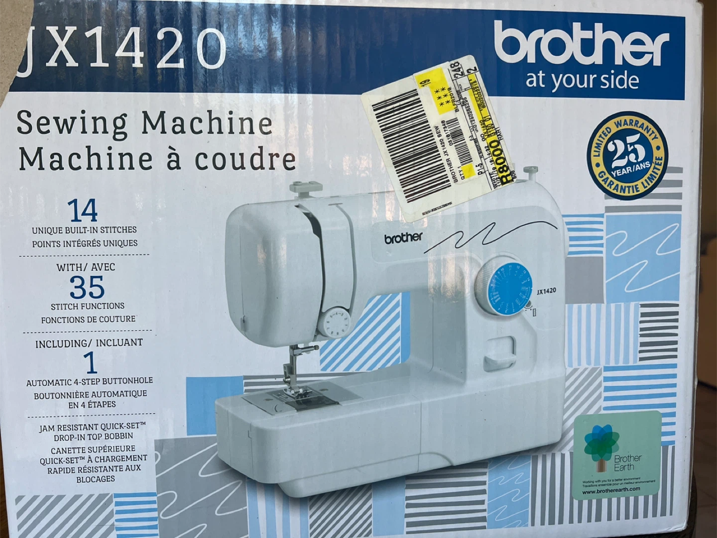 Brother JX1420 Sewing Machine
