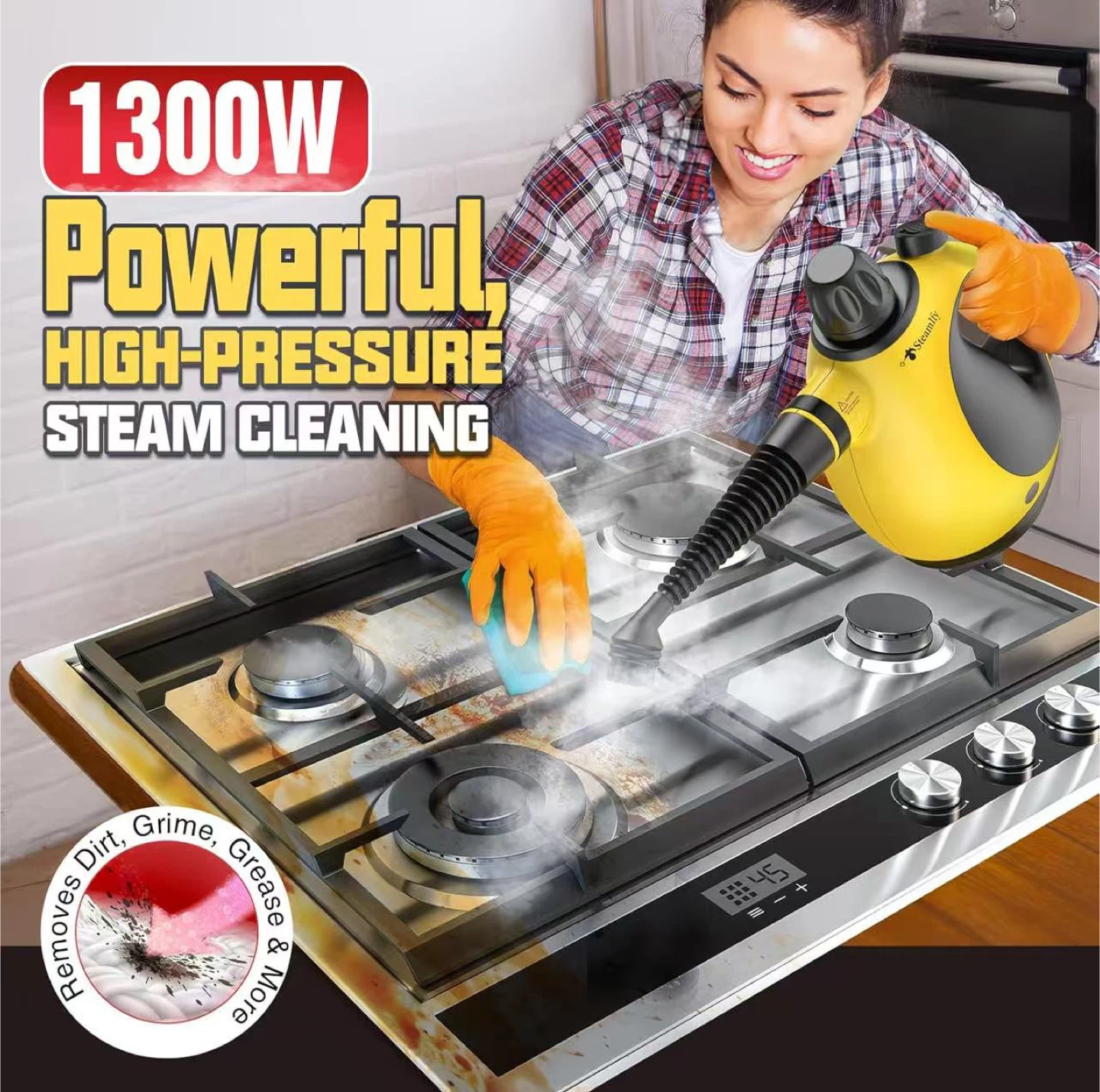 Steamlfy High Pressure Steam Cleaner - photo 2