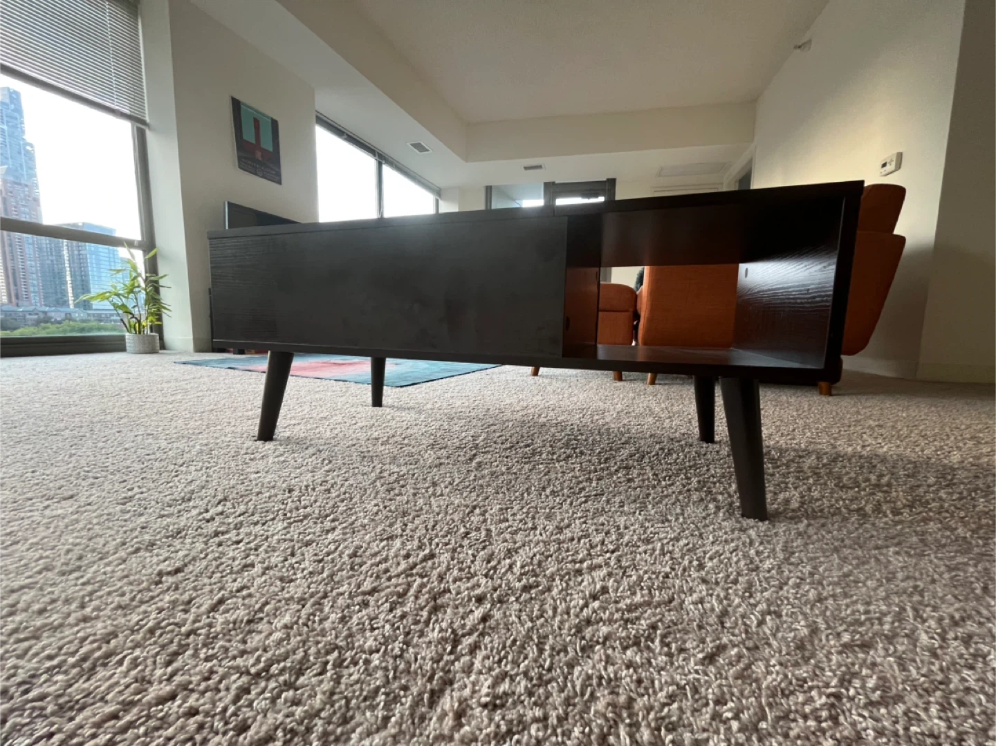Dark Brown Lift Top Coffee Table - photo 3
