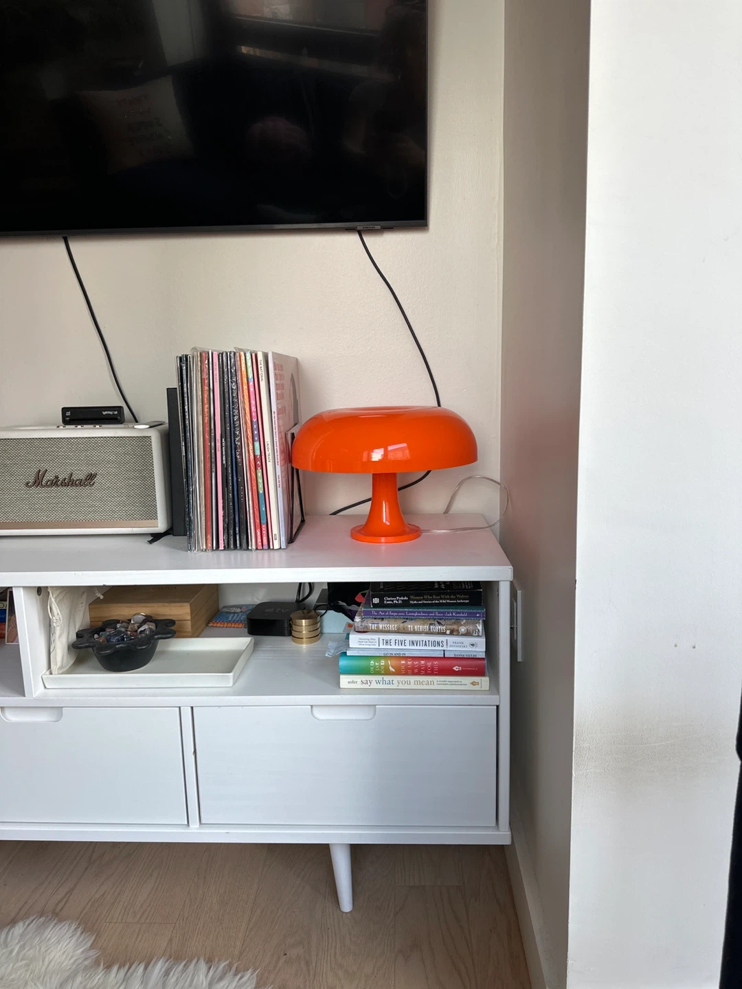 Orange Mushroom Table Lamp - photo 3