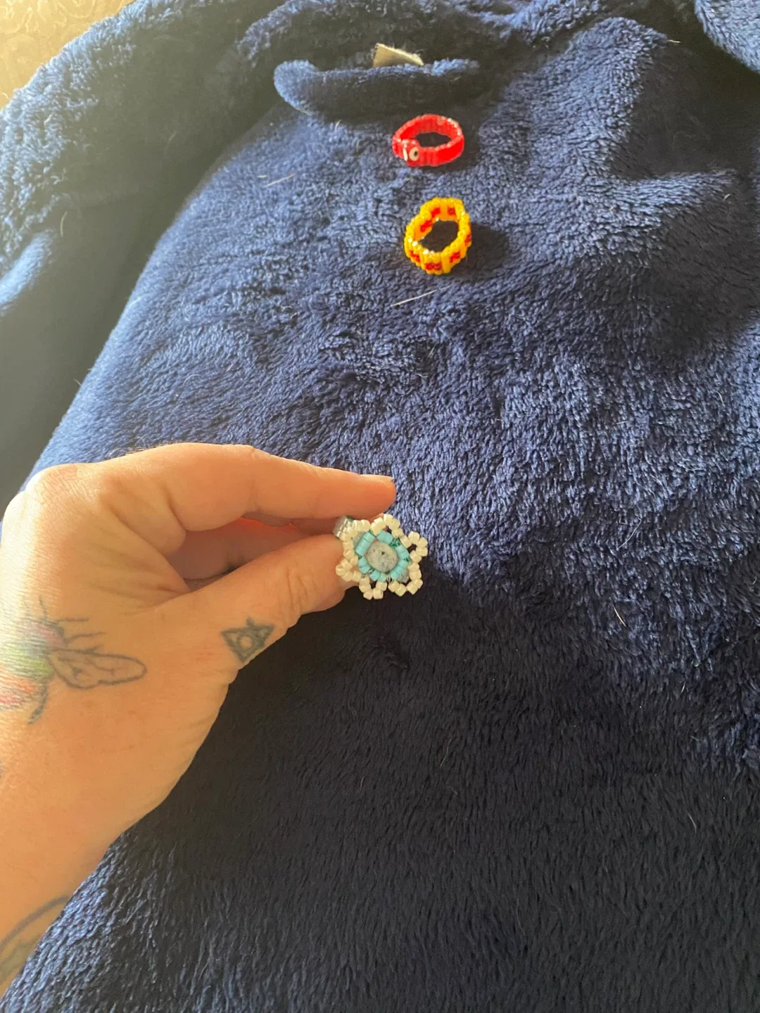 Handmade Beaded Rings image indicator(2)