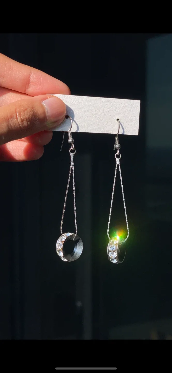 Long Sparkly Earrings thumbnail