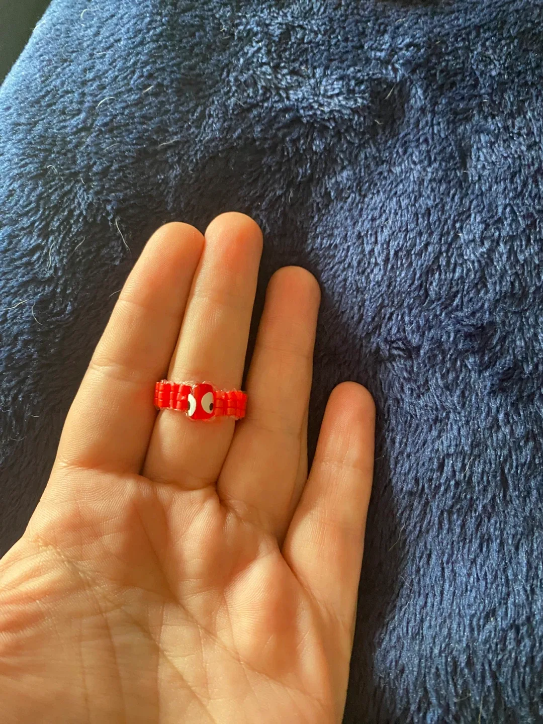 Handmade Beaded Ring image indicator(4)