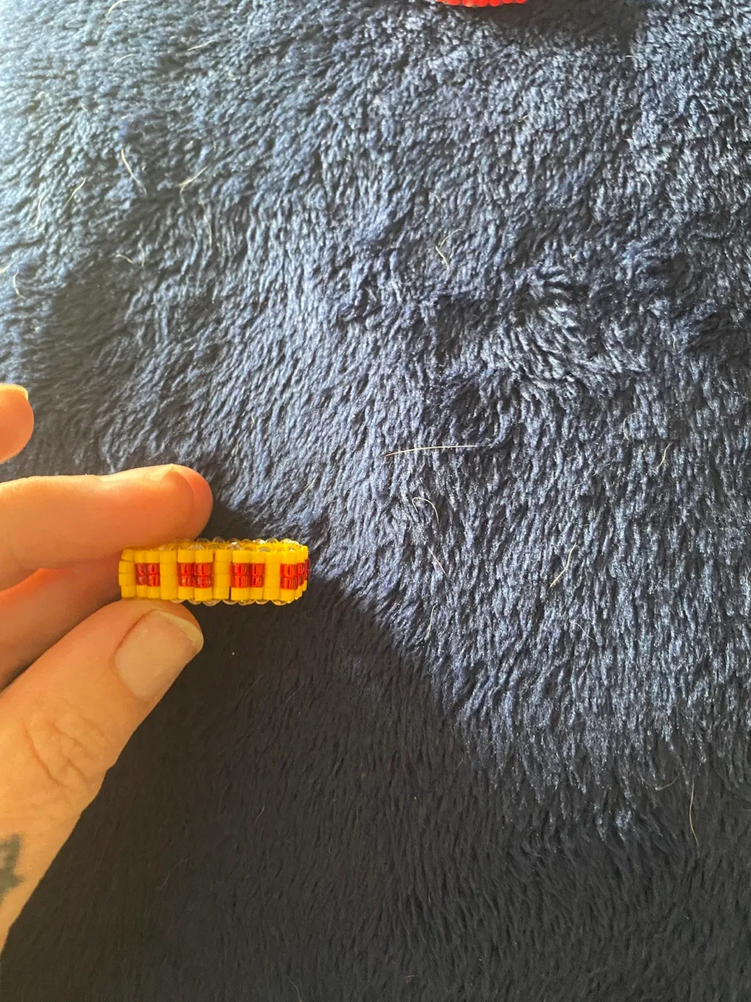 Handmade Beaded Ring image indicator(2)