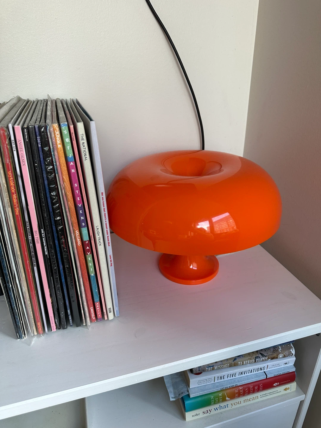 Orange Mushroom Table Lamp - photo 2