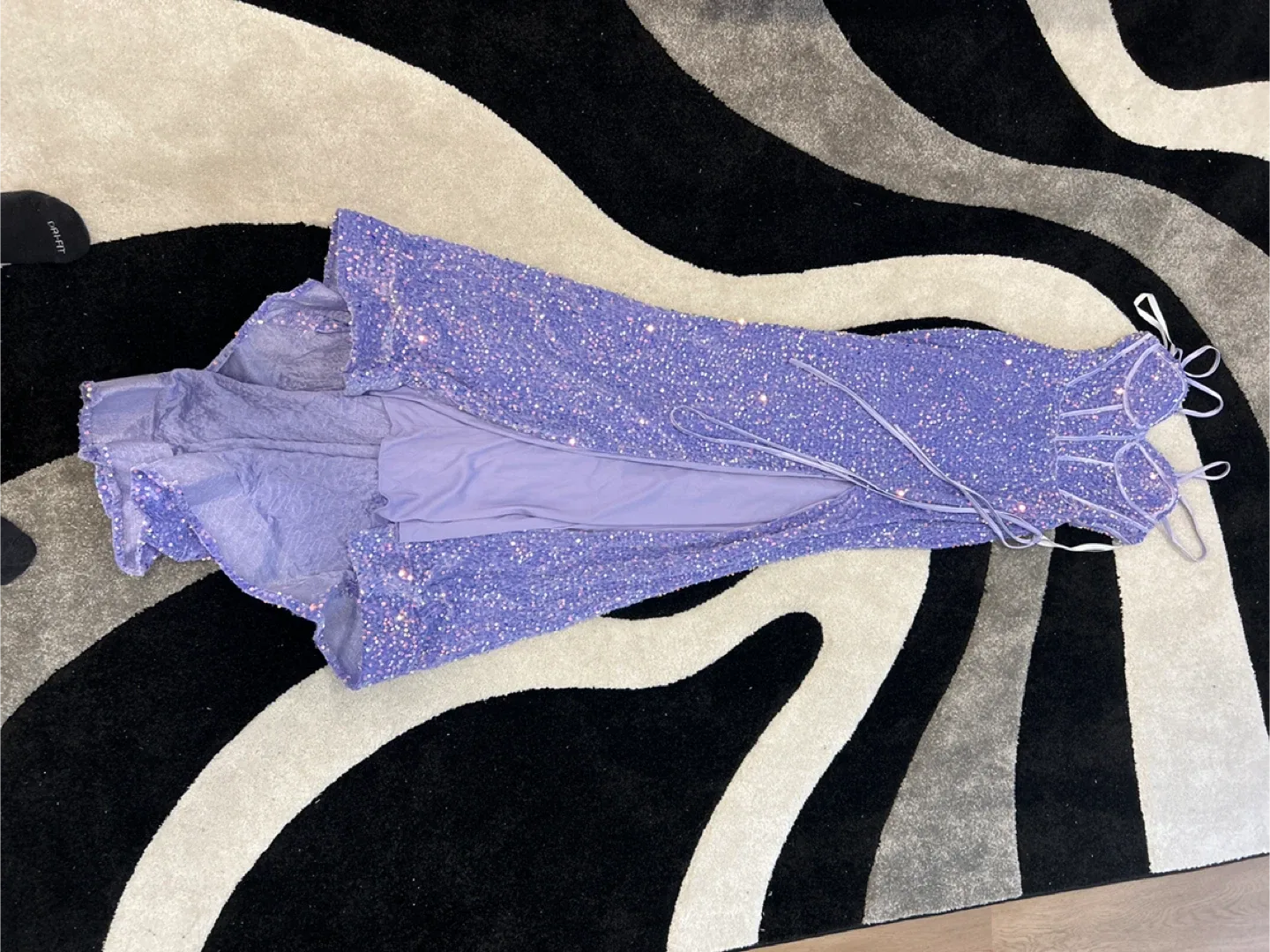 Sequin Formal Dress - Purple thumbnail