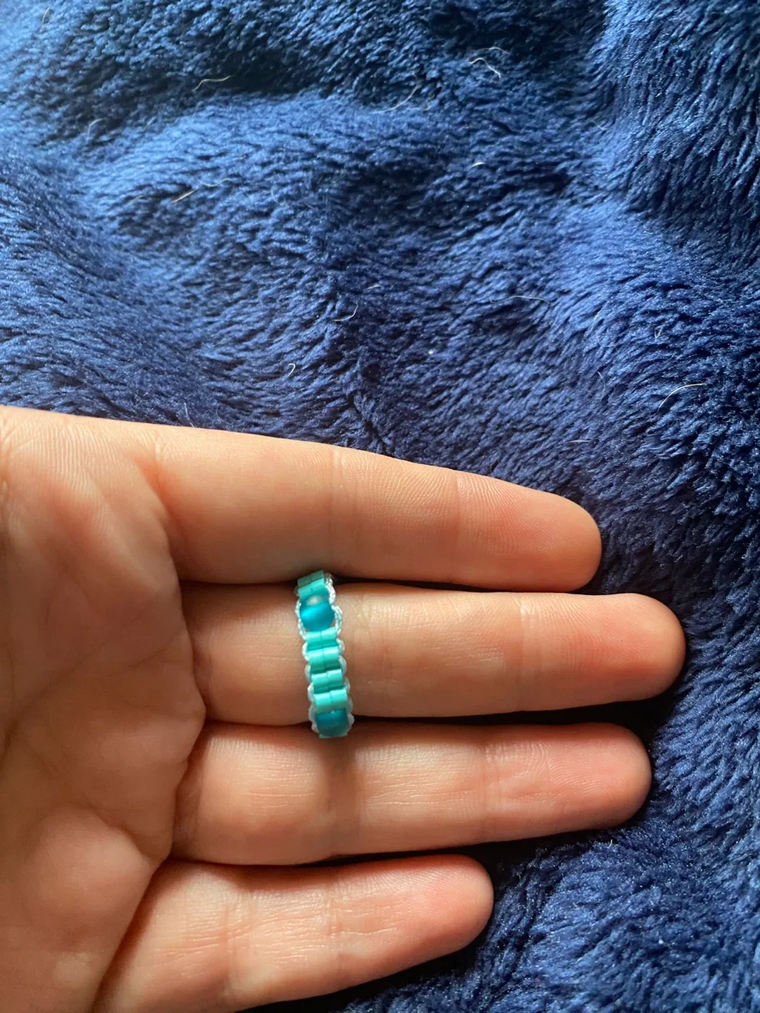 Handmade Beaded Ring & Bracelet Set image indicator(2)