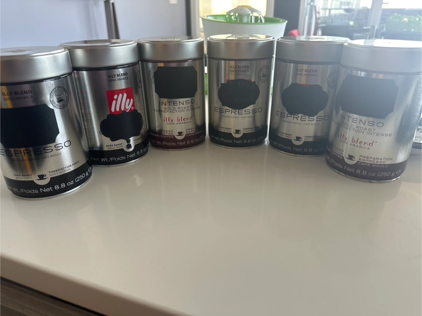 🥕 Illy Coffee Cans/ tins