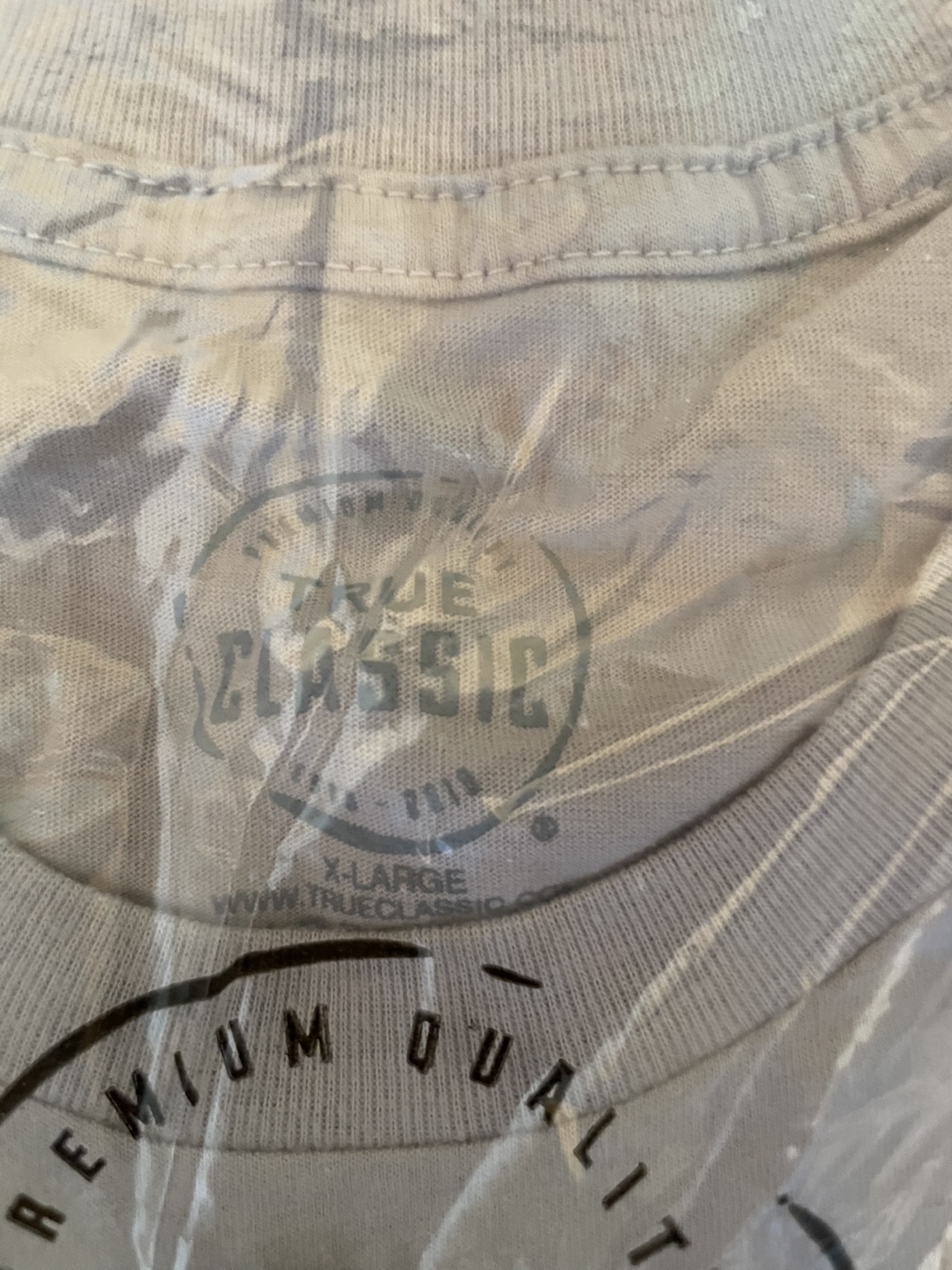 New True Classic Crew Neck Tee XL - photo 3