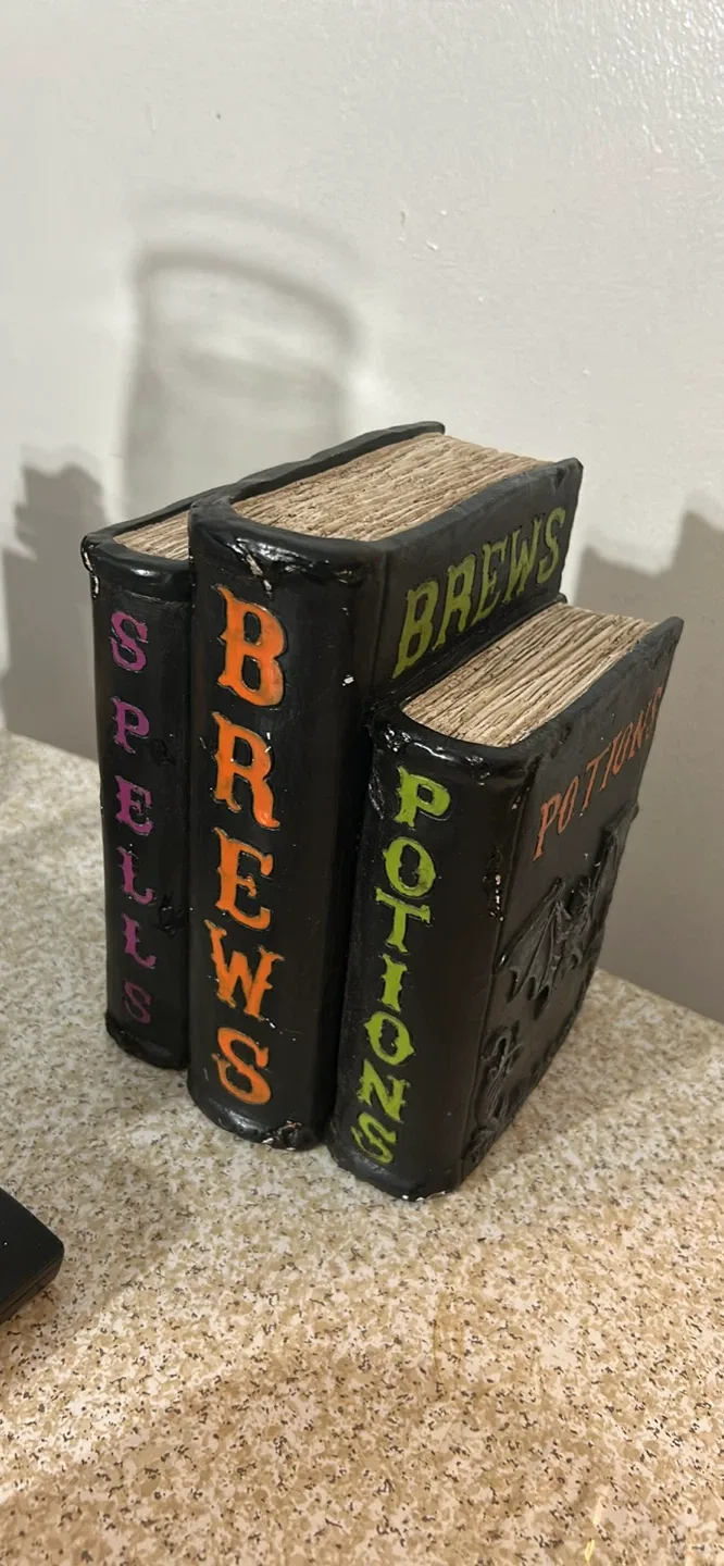 Halloween Spells Brews Potions Book Decor thumbnail
