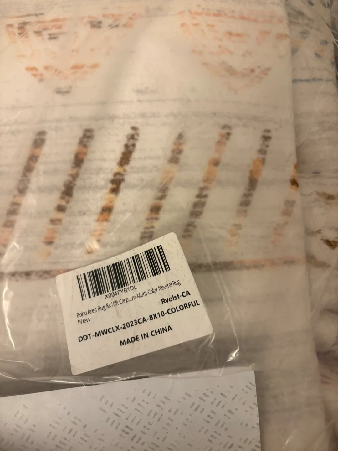 Brand new Boho Area Rug 8x9 ft image indicator(3)