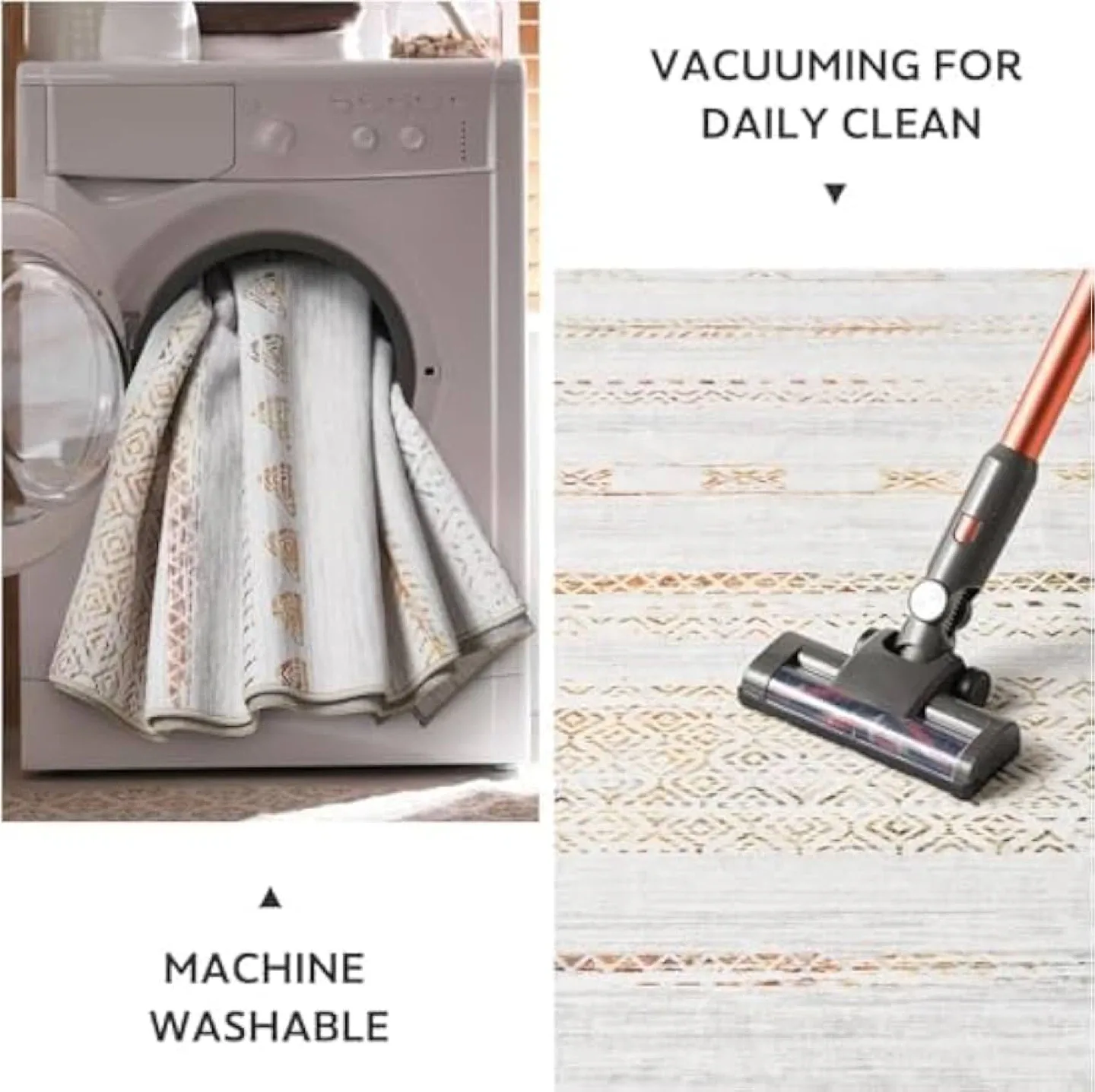 Brand new Boho Area Rug 8x9 ft image indicator(5)