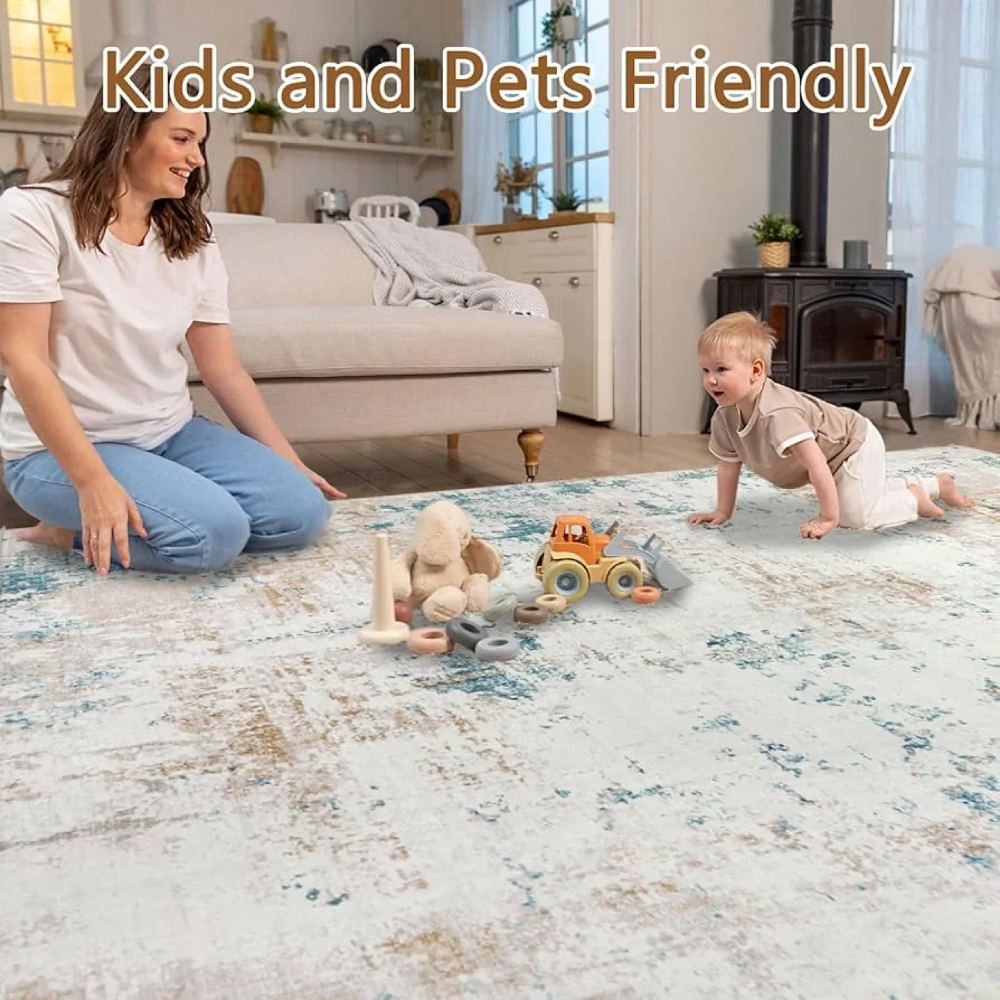 Brand new area Rugs for Living Room 8x10fts thumbnail
