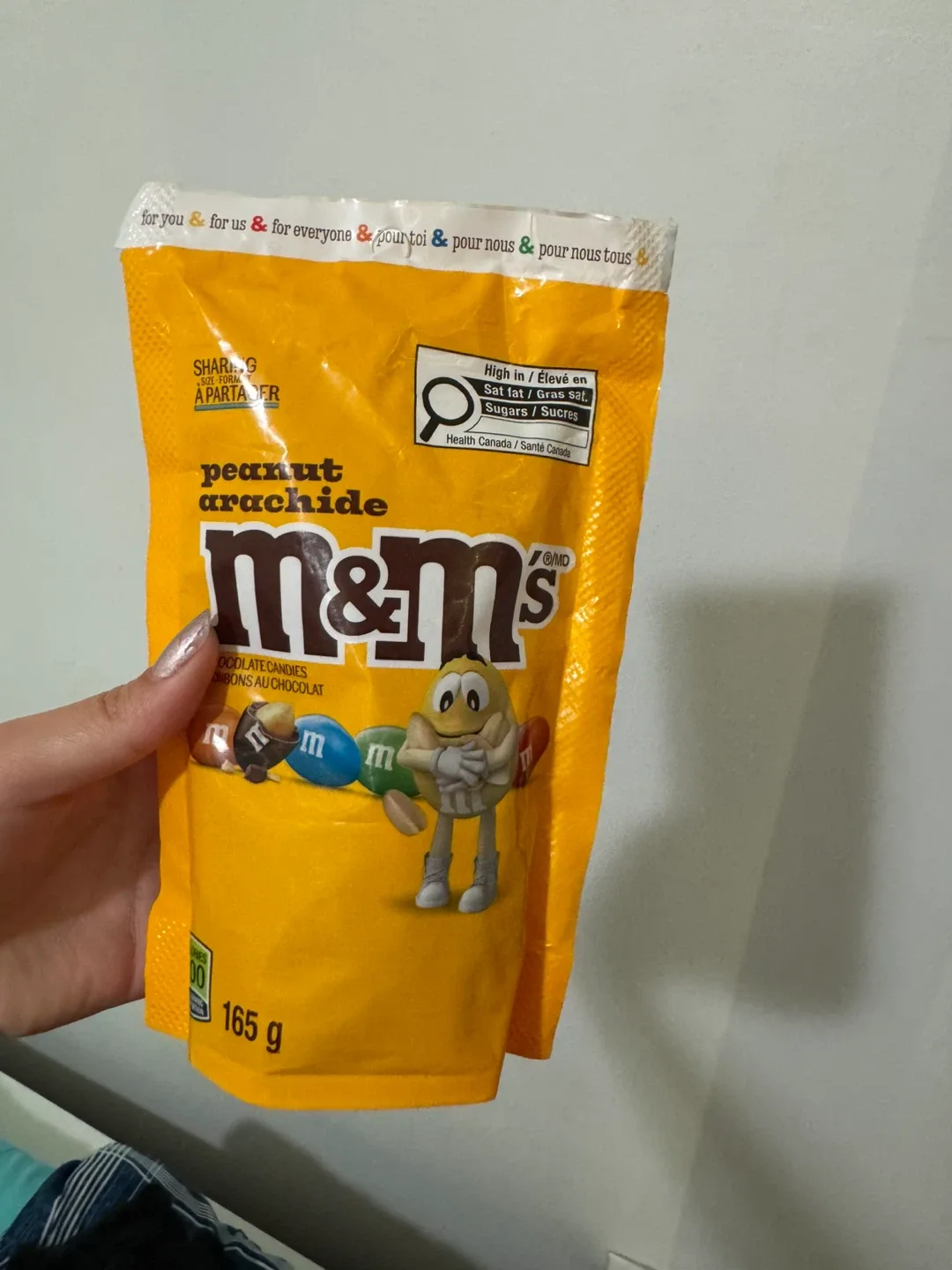 M&M's Peanut Chocolate Candies 165g thumbnail