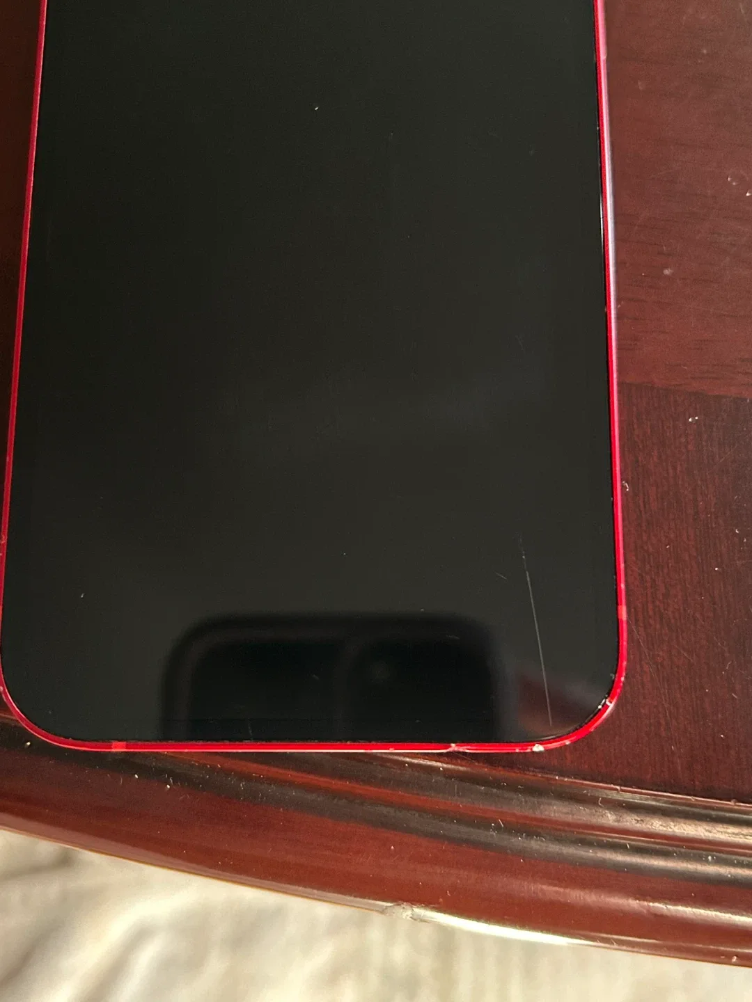 iPhone 13 RED 128GB ( read description will not negotiate) image indicator(3)