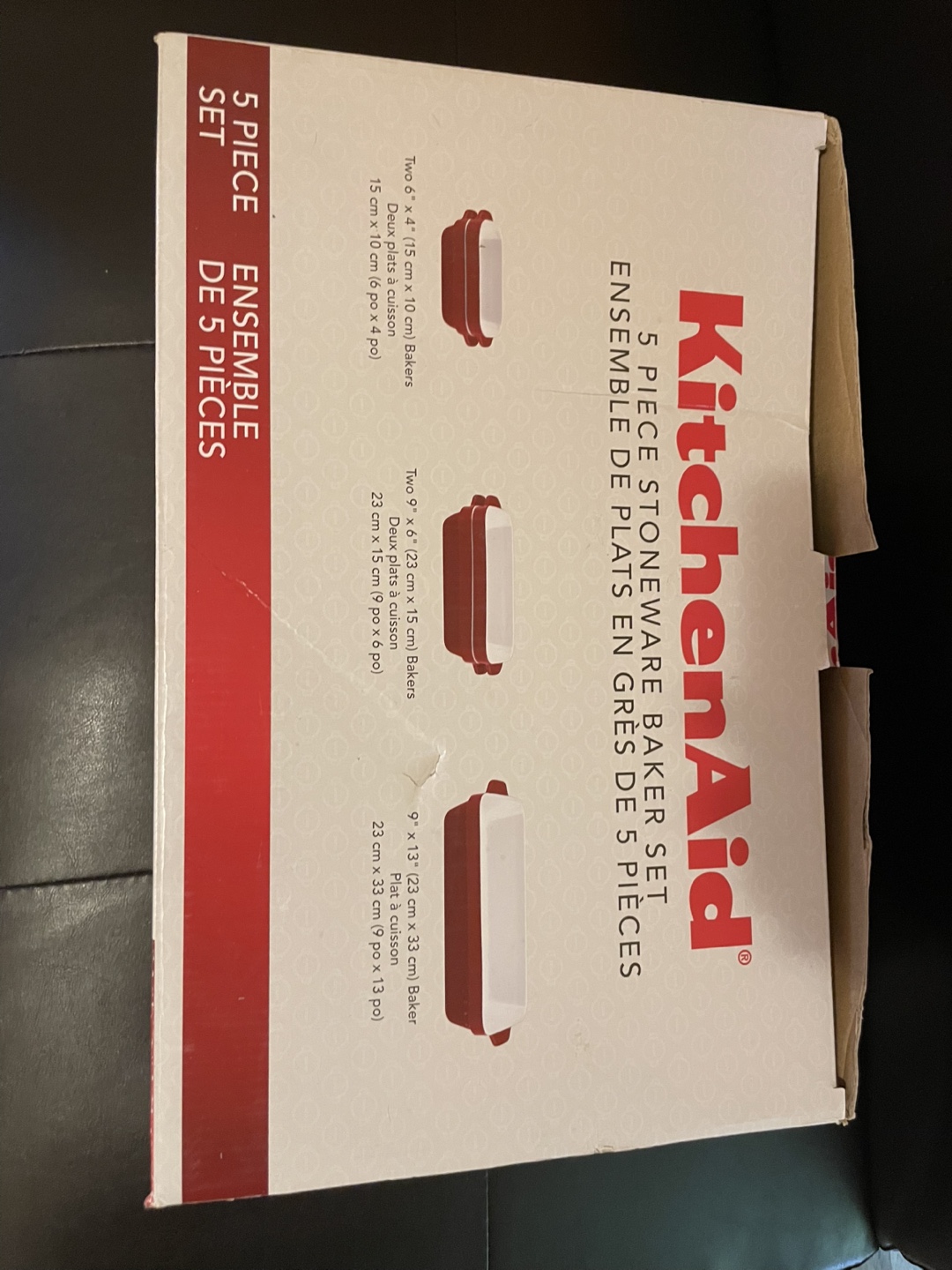 New KitchenAid 5-Piece Stoneware Baker Set - photo 3