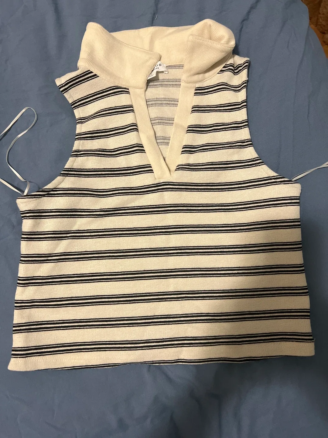 Striped Sleeveless Top thumbnail
