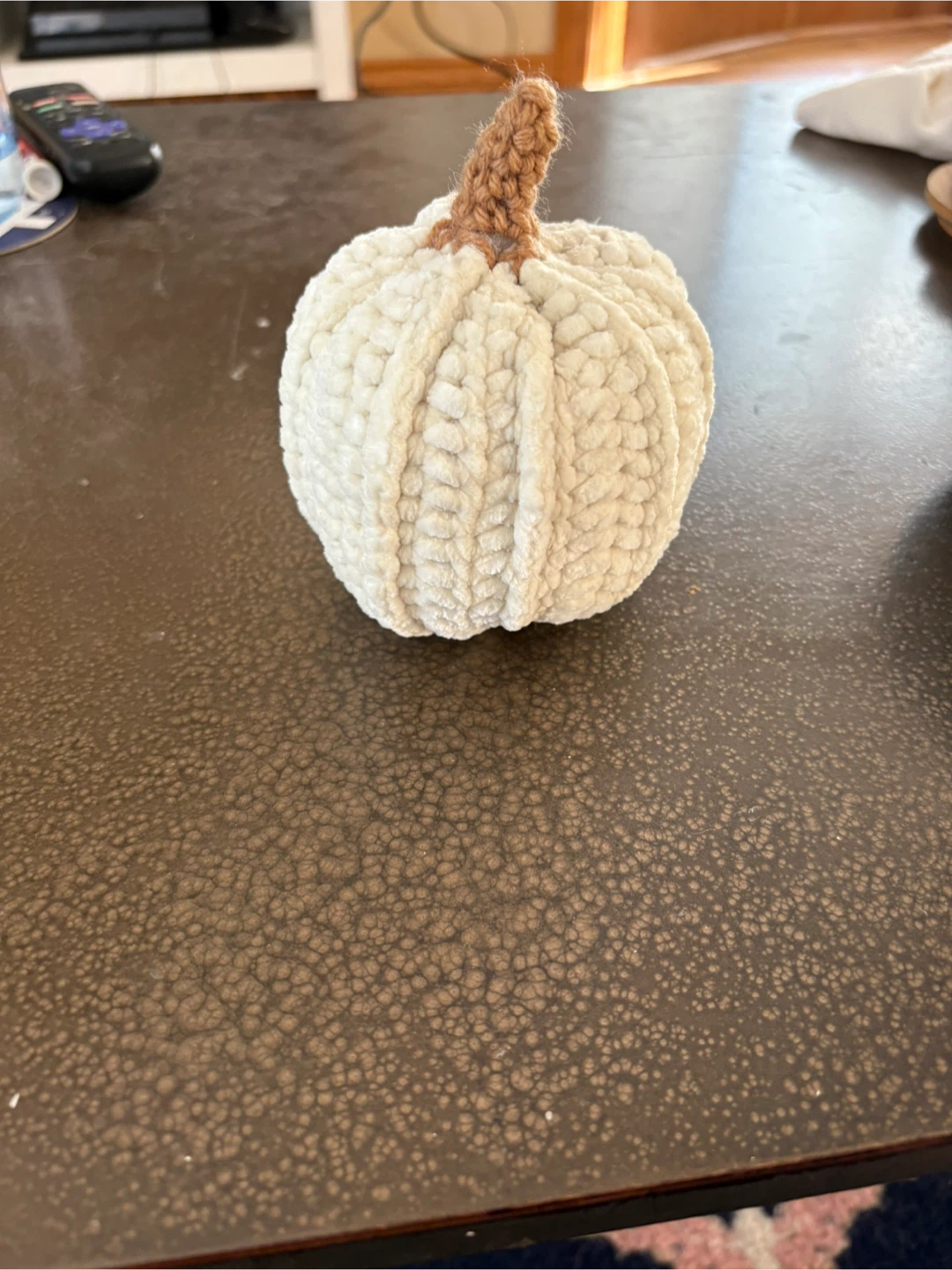 Handmade Crochet Pumpkin - Fall Decor - photo 3
