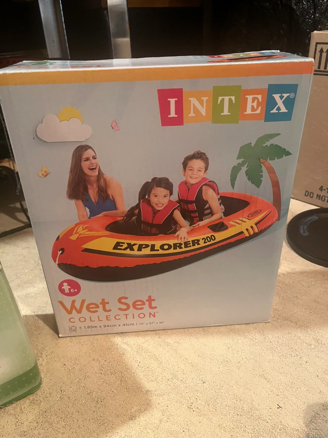 Intex Explorer 200 Inflatable Boat  - New in Box!