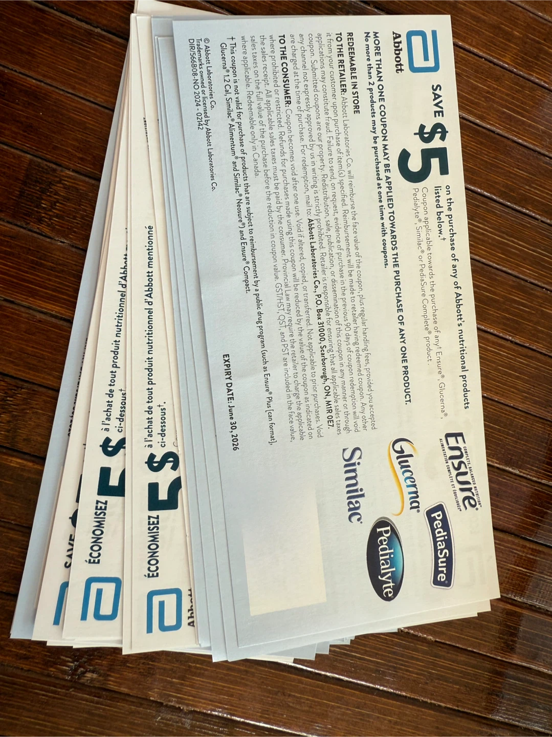 Abbott Nutritional Product Coupons - Save $5
