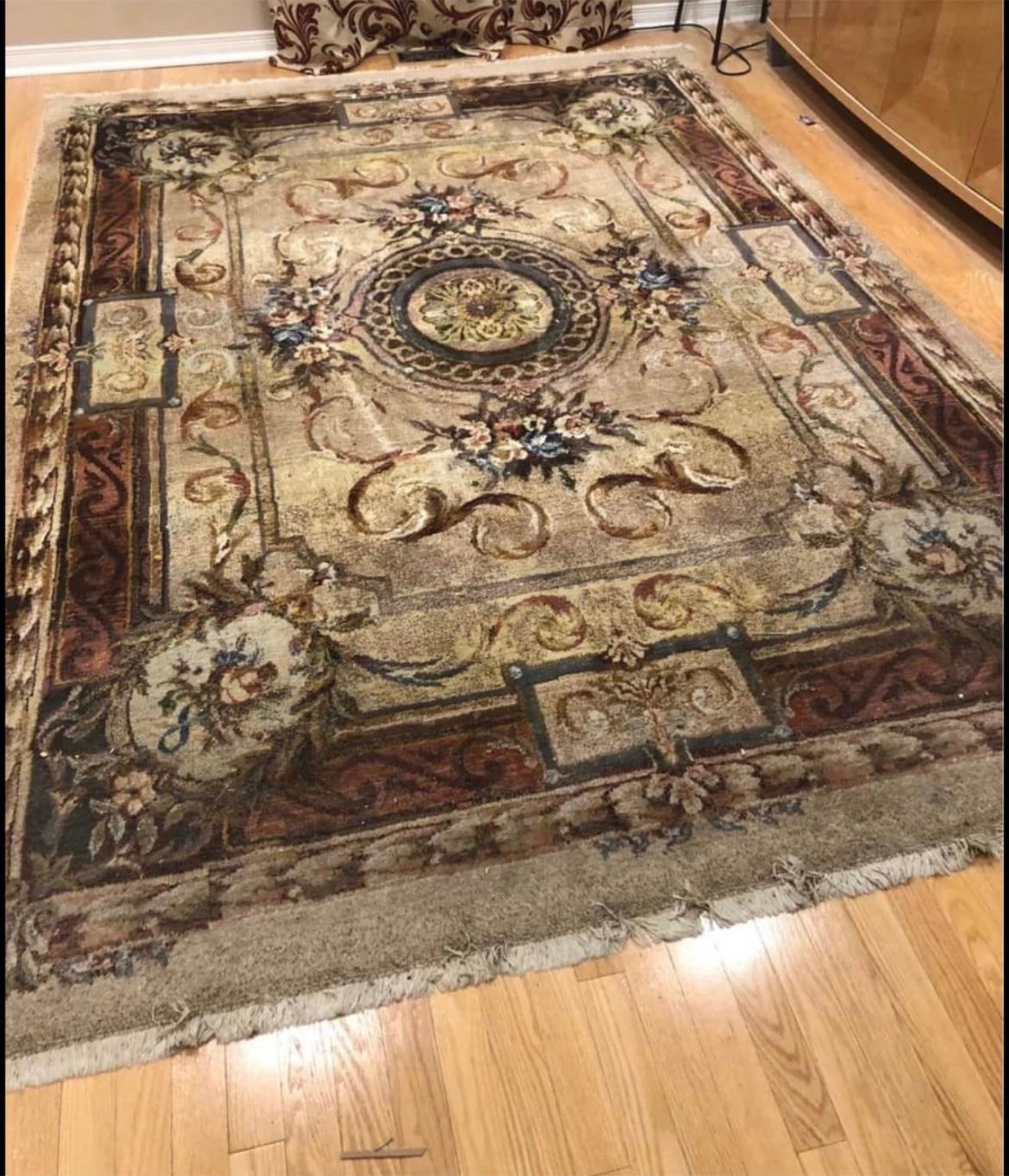 Floral Area Rug