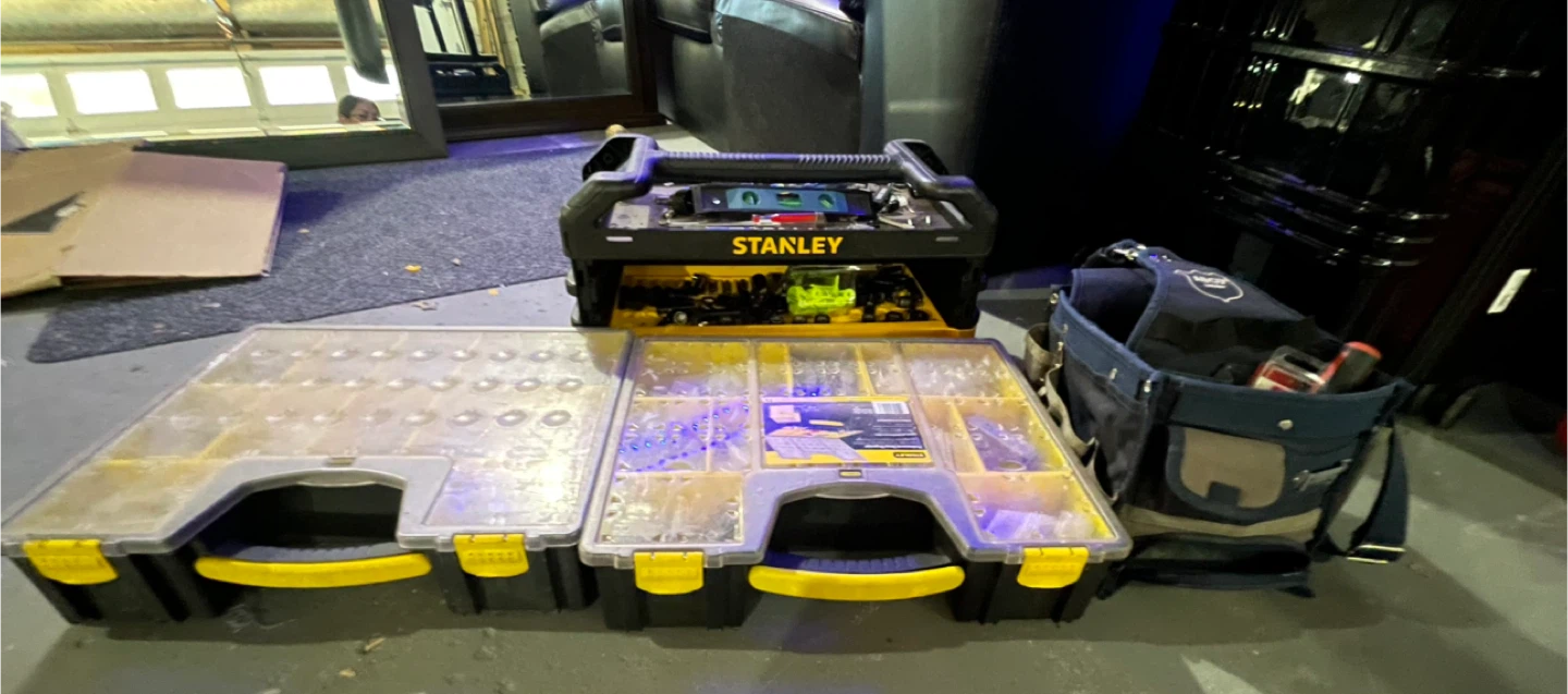 Stanley Tool Box & Organizer Lot