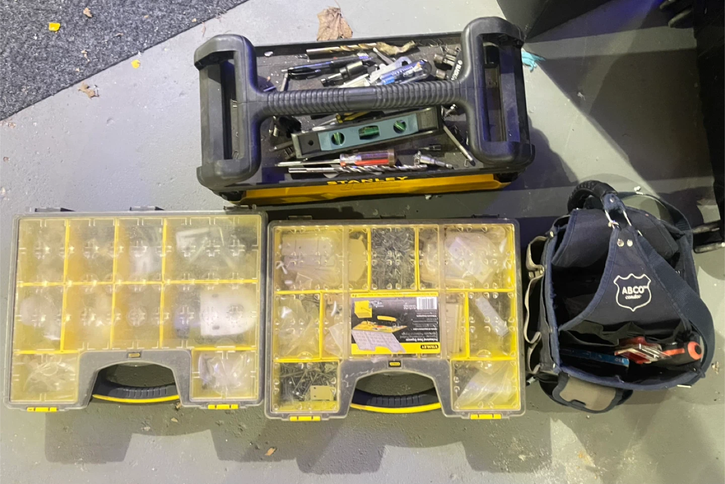 Stanley Tool Box & Organizer Lot - photo 2