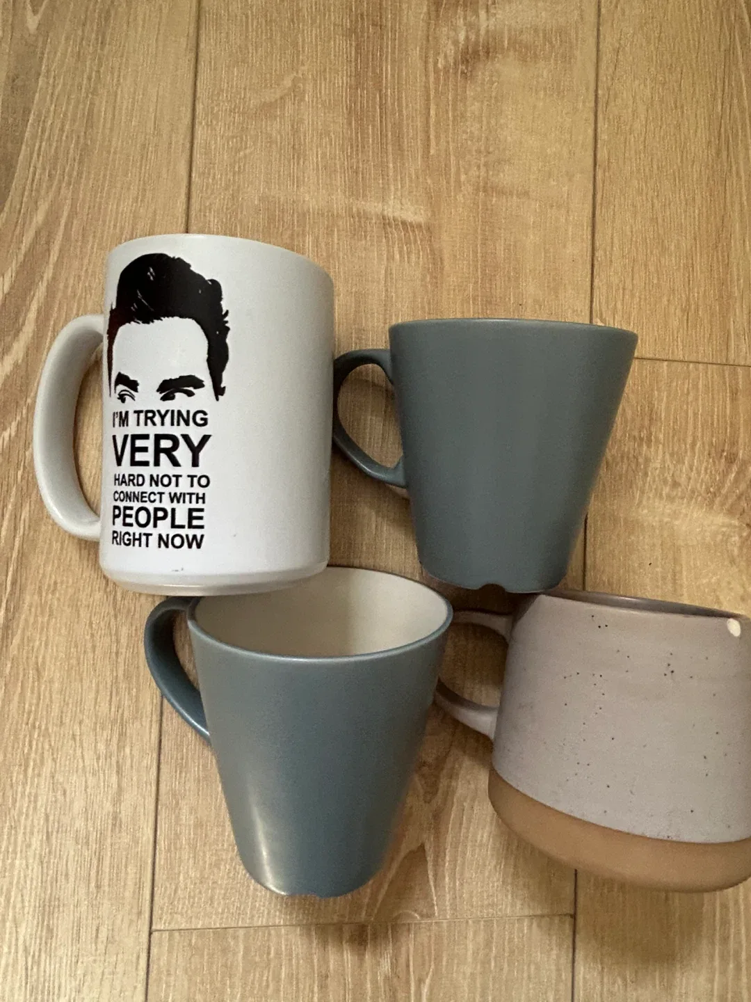 Set of 4 Assorted Coffee Mugs thumbnail