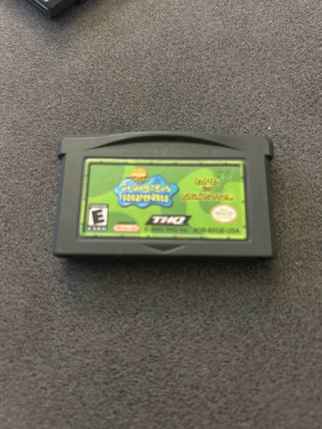 Spongebob Squarepants Battle for Bikini Bottom Gameboy Advance