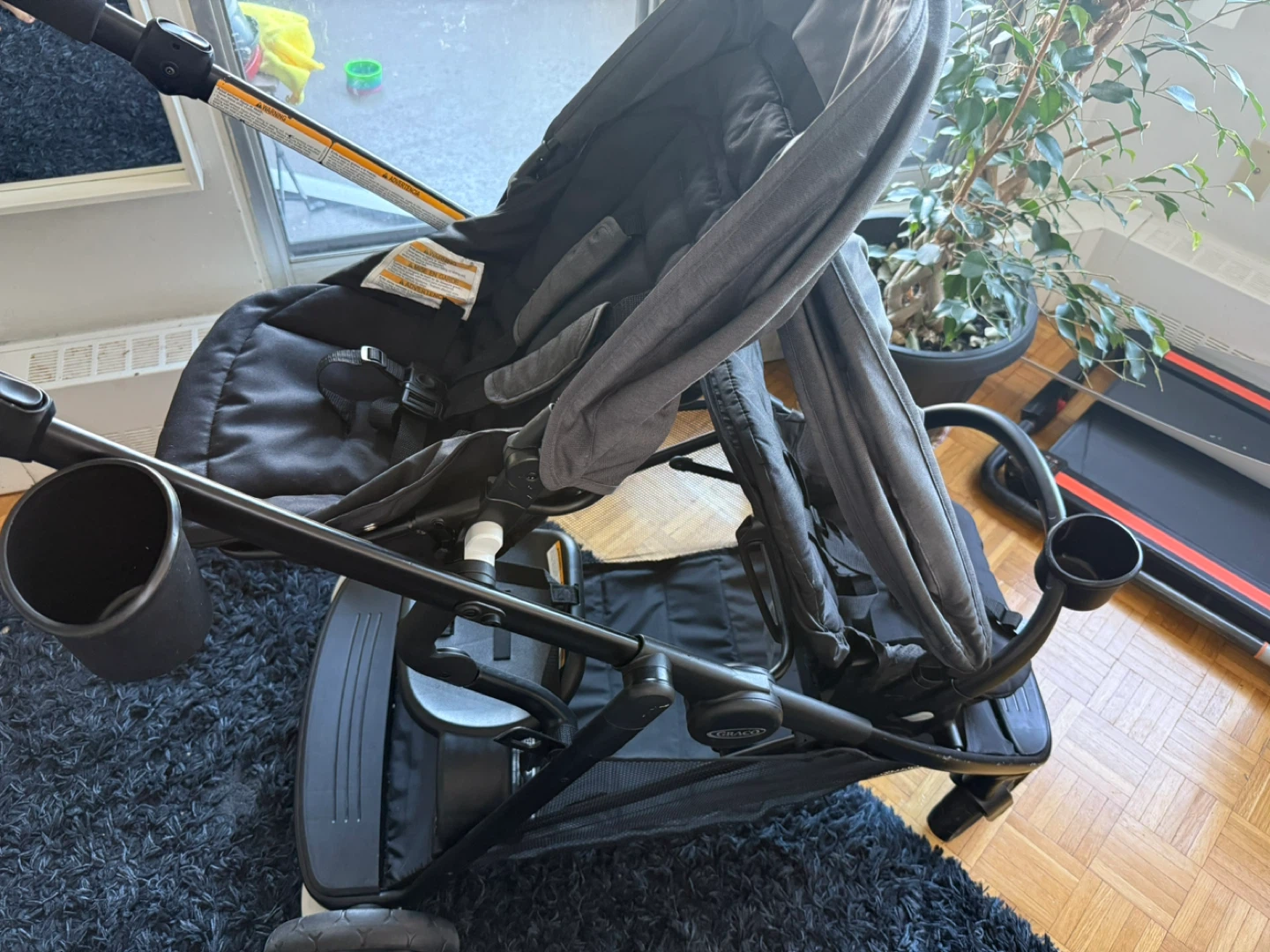 Graco DuoGlider Double Stroller - Great Condition! - photo 2