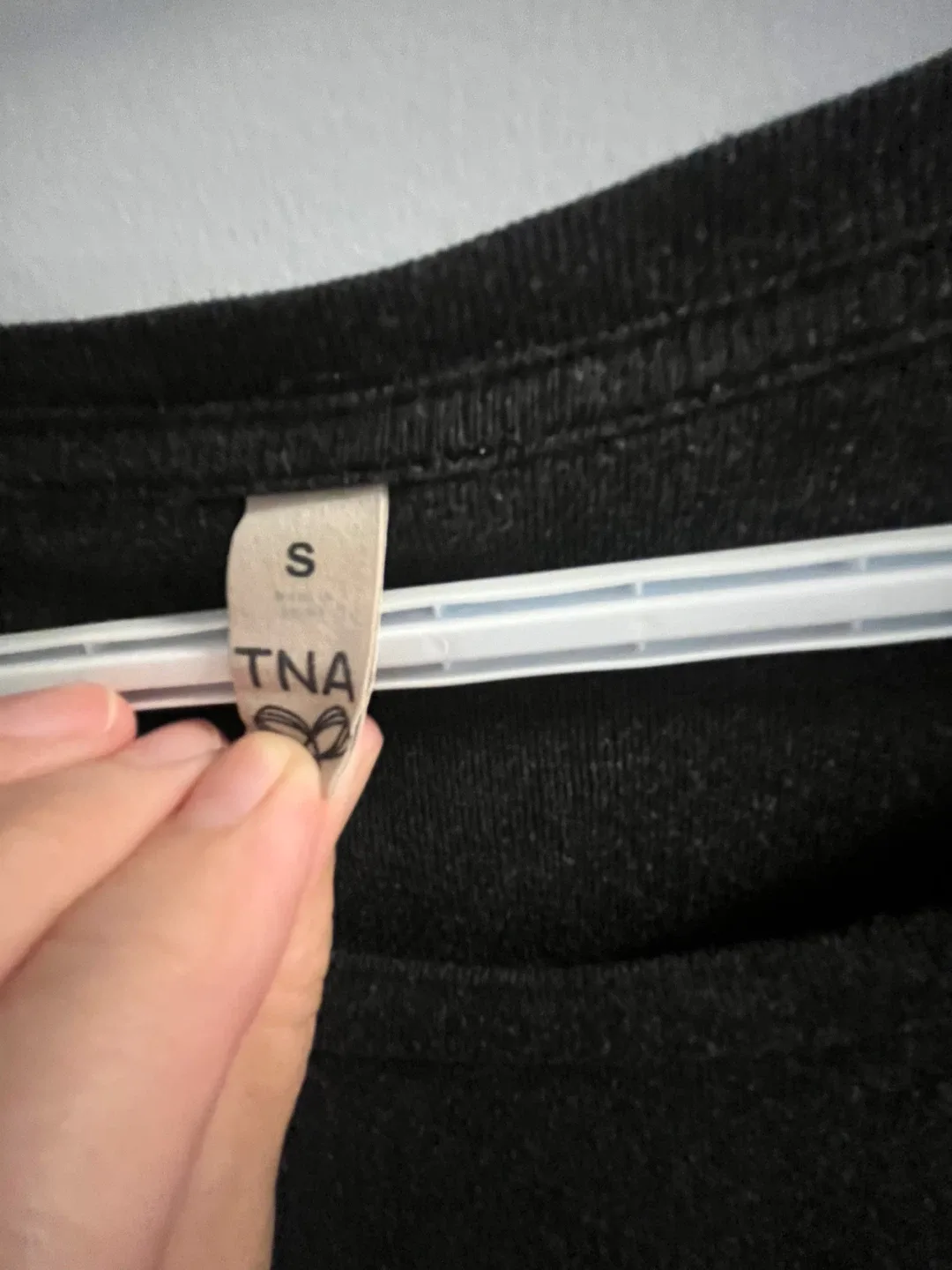 TNA Black Long Sleeve Top - Size S image indicator(2)